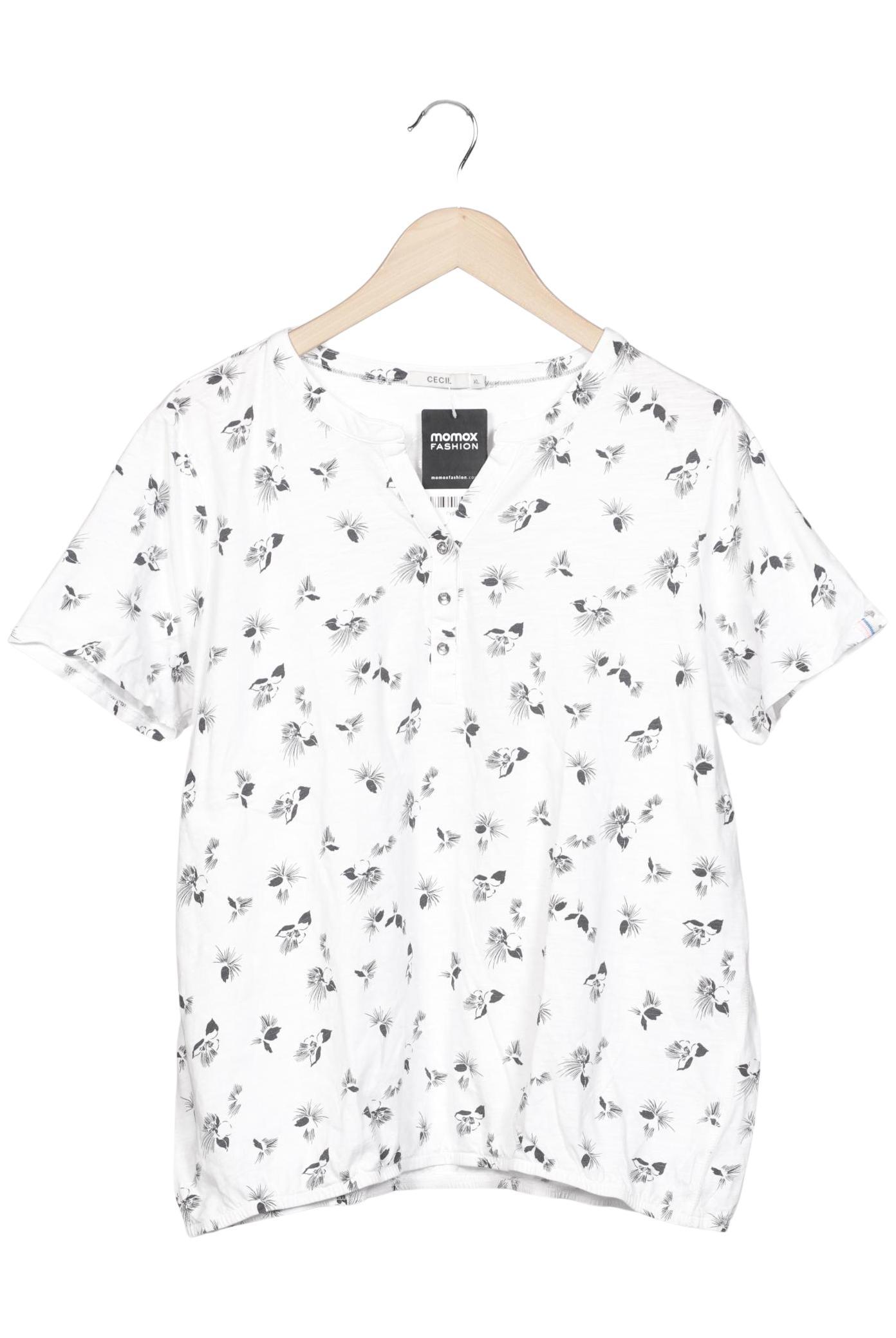 

Cecil Damen T-Shirt, weiß, Gr. 44
