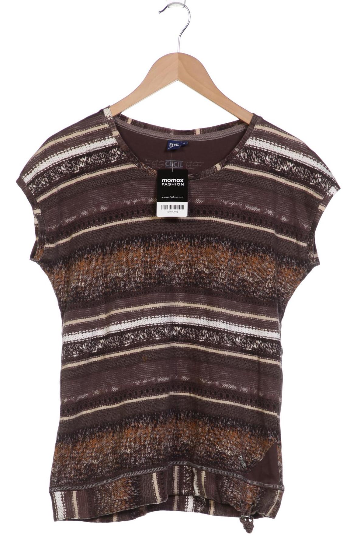 

Cecil Damen T-Shirt, braun, Gr. 36