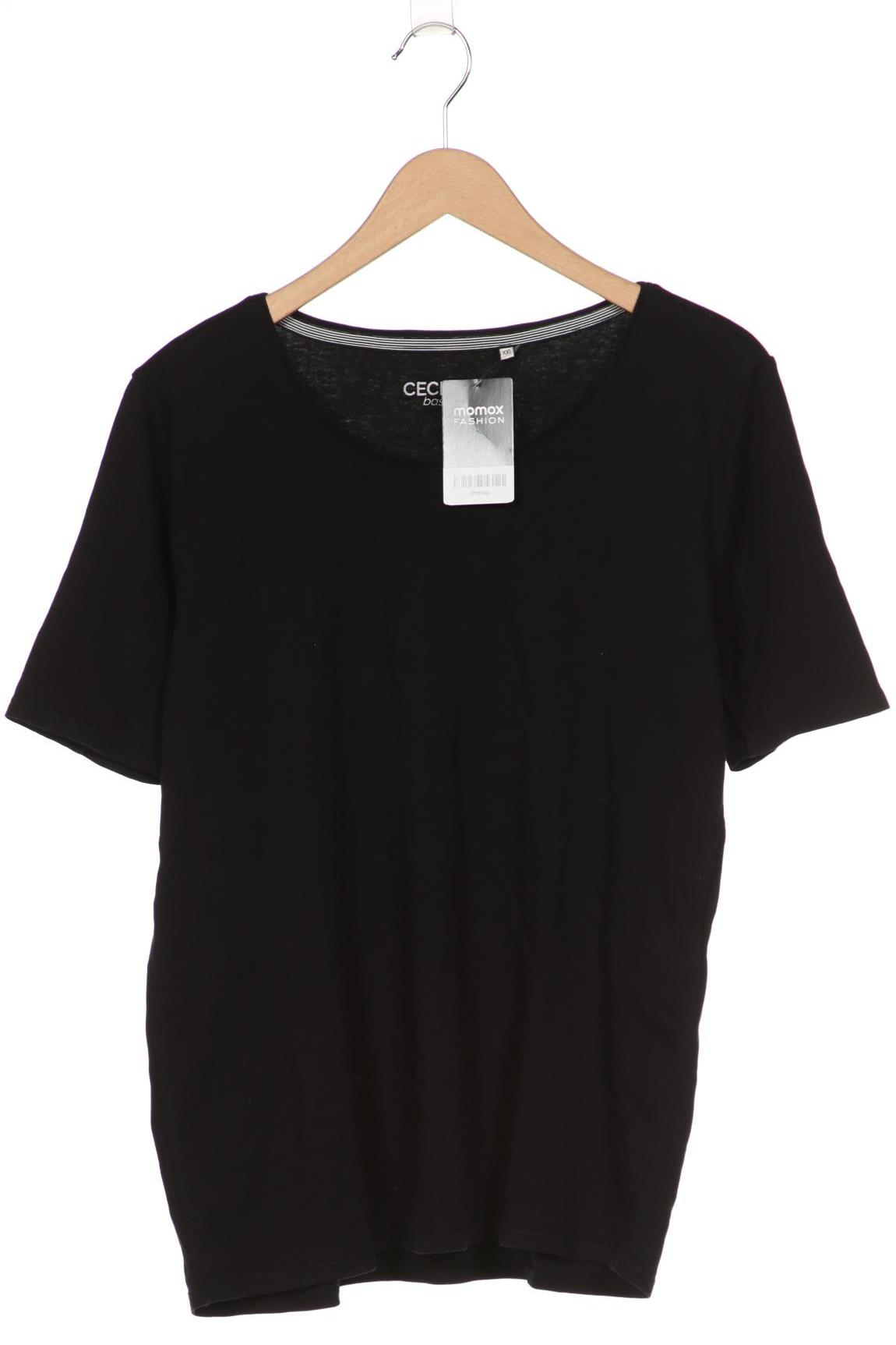 

CECIL Damen T-Shirt, schwarz