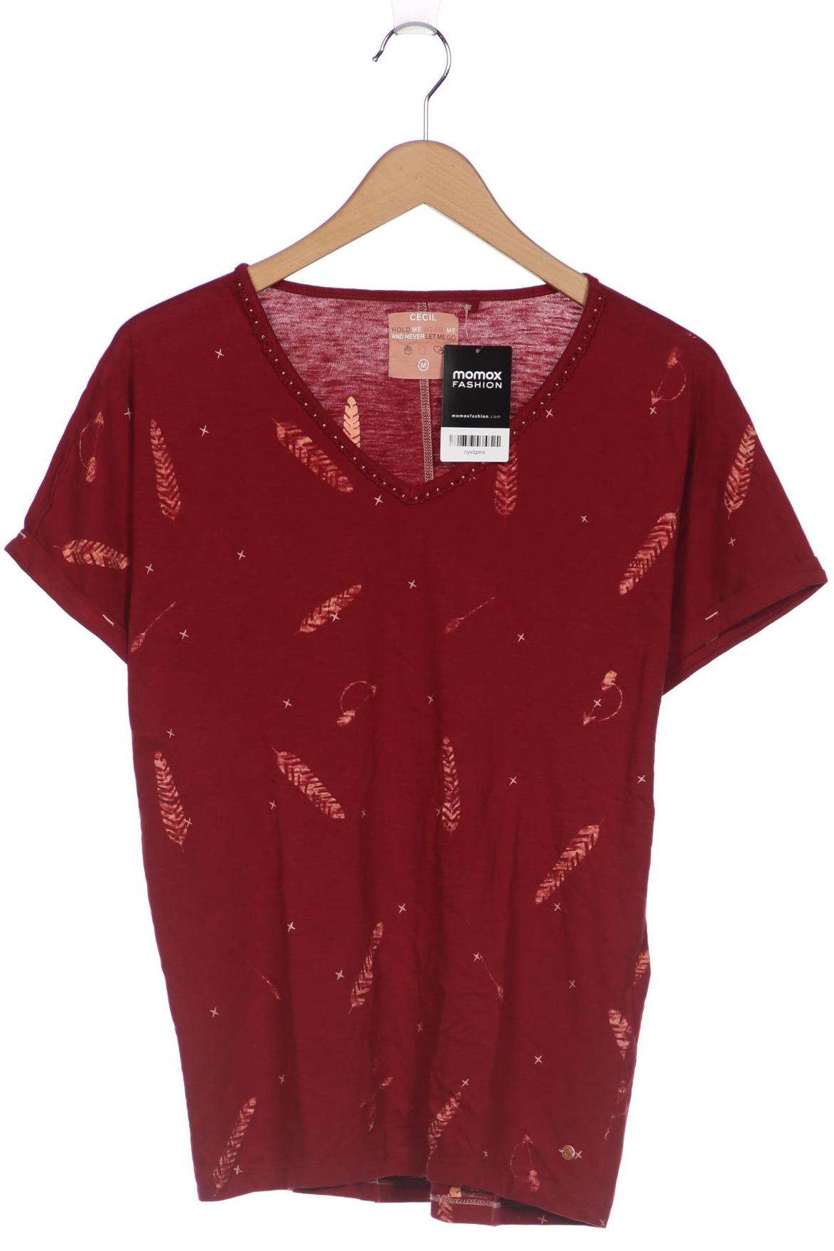 

CECIL Damen T-Shirt, bordeaux