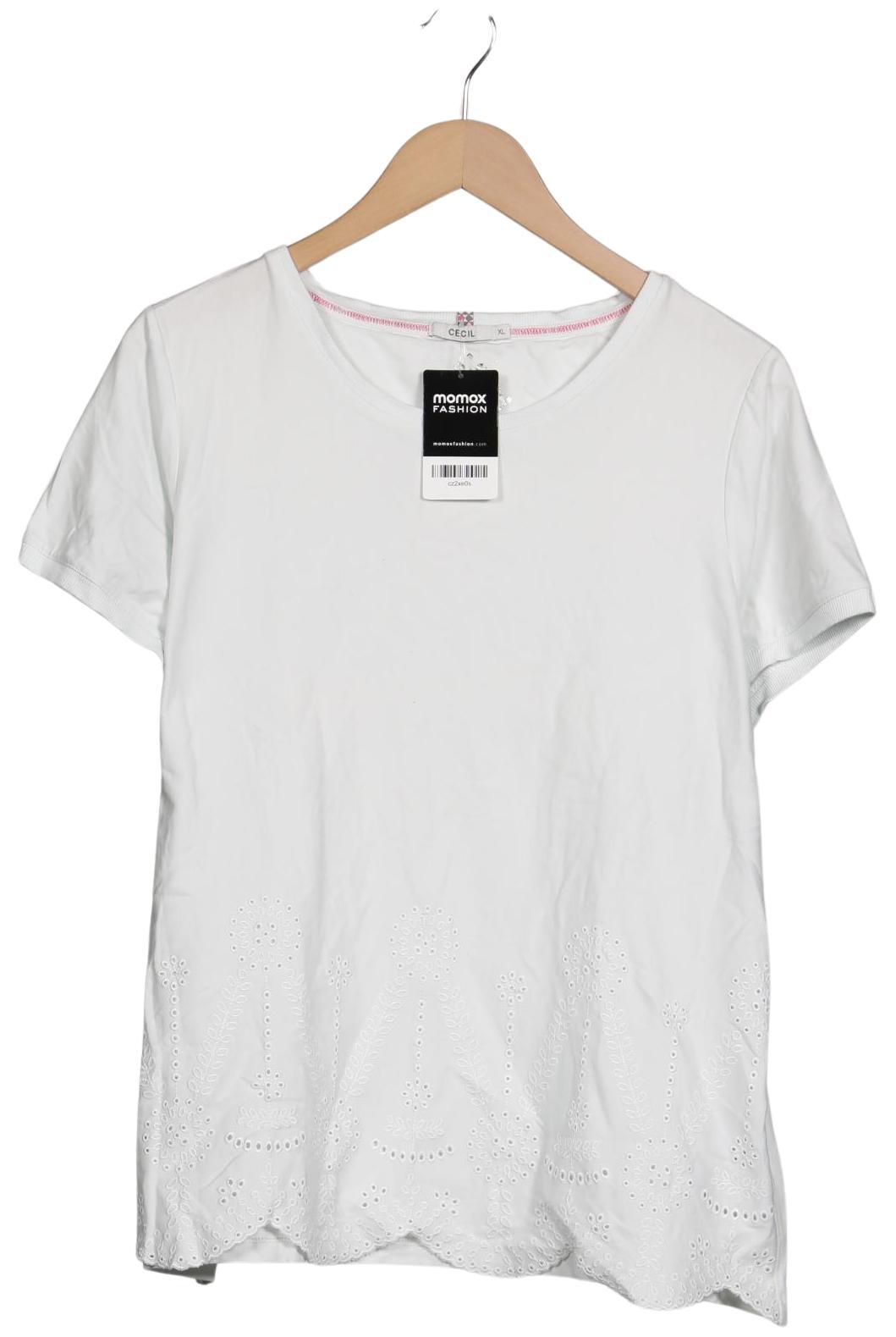 

Cecil Damen T-Shirt, weiß, Gr. 44