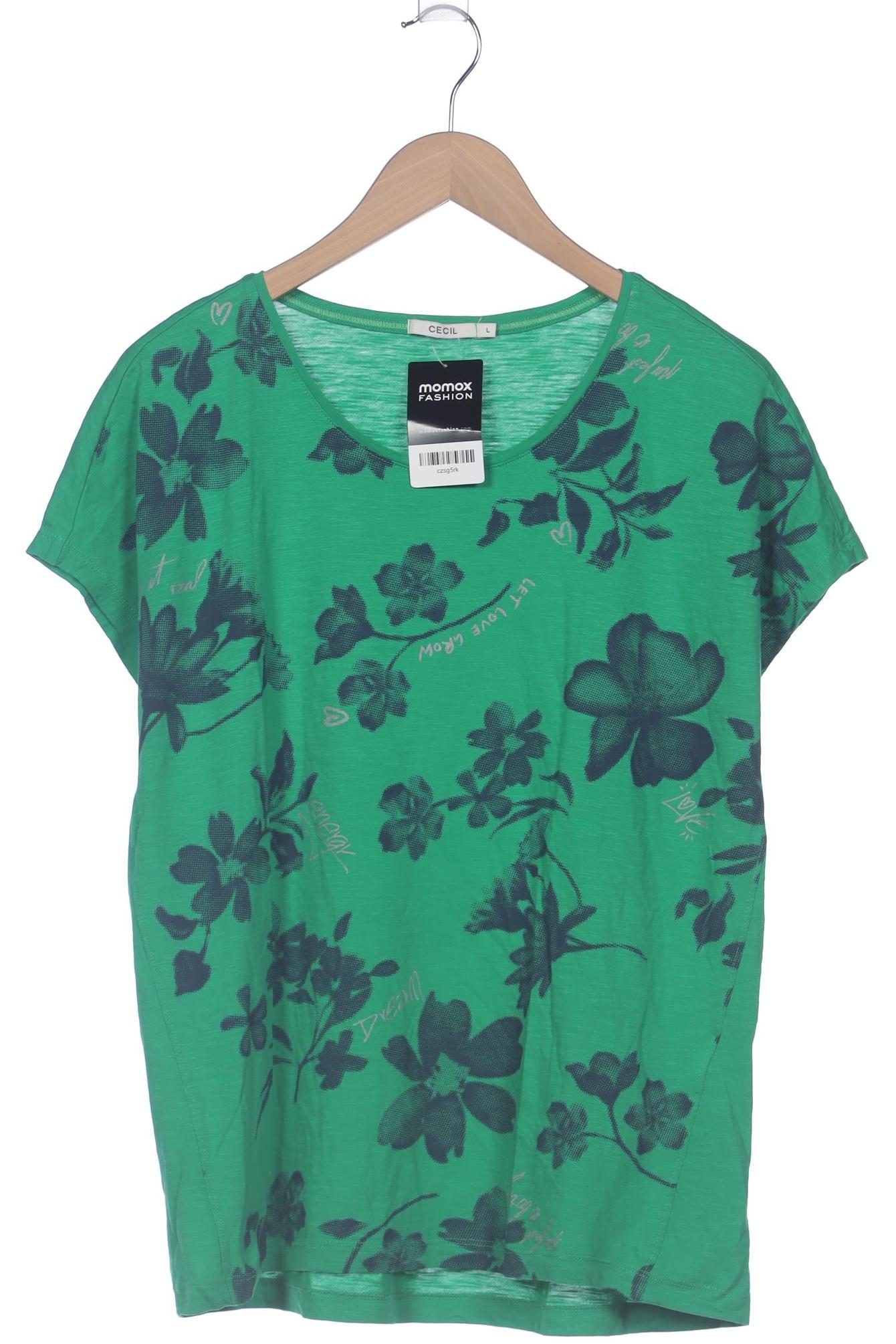 

Cecil Damen T-Shirt, grün, Gr. 42