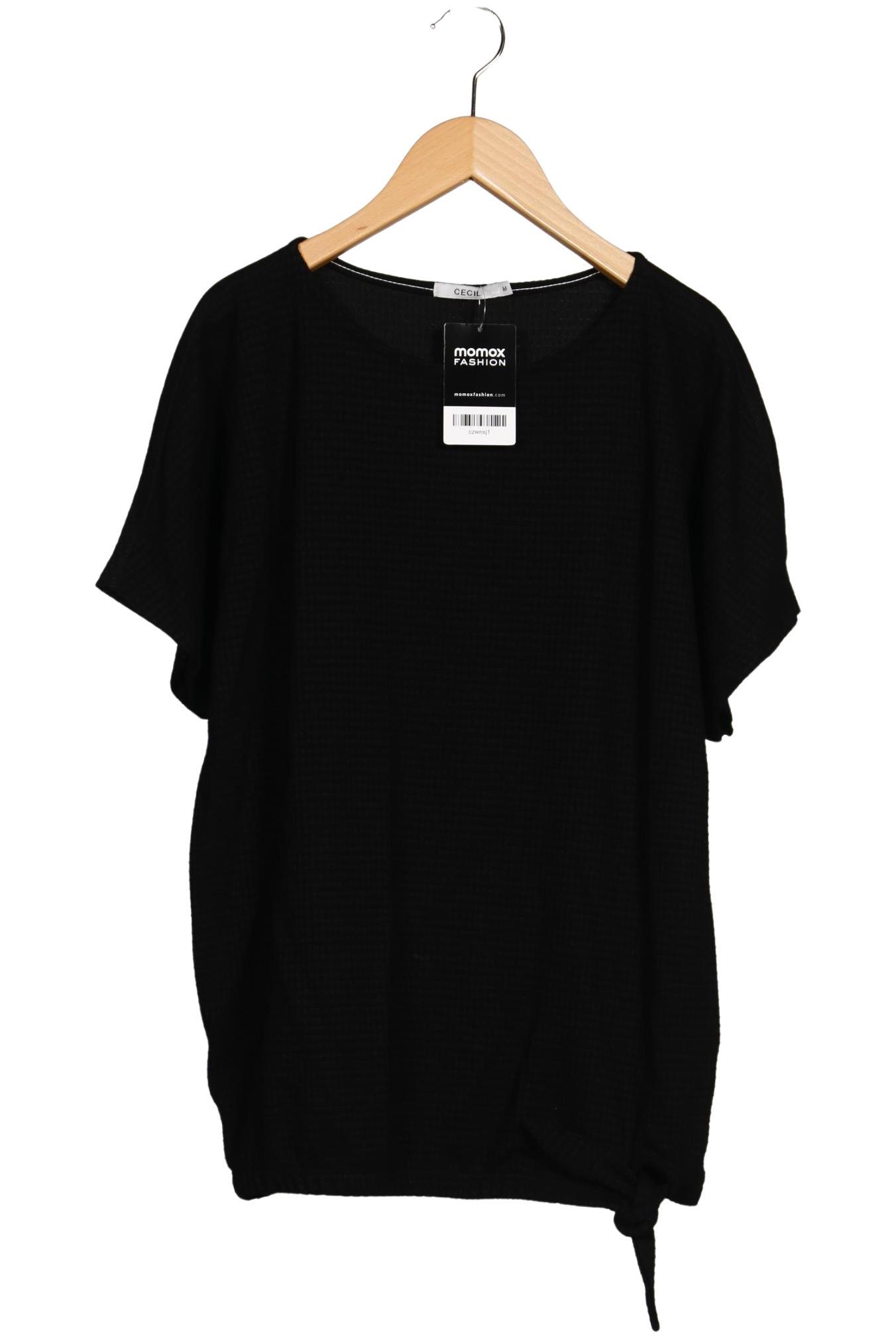 

Cecil Damen T-Shirt, schwarz, Gr. 38