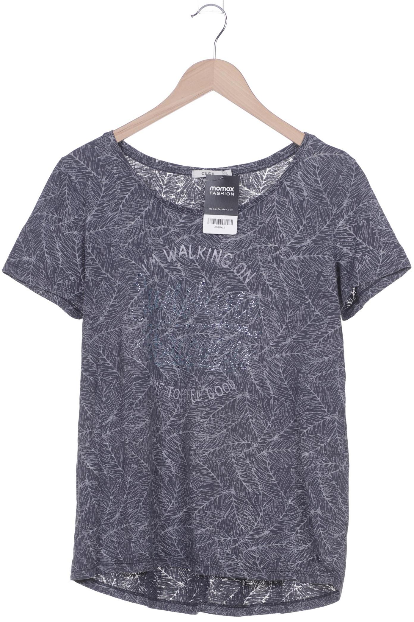 

Cecil Damen T-Shirt, blau, Gr. 42