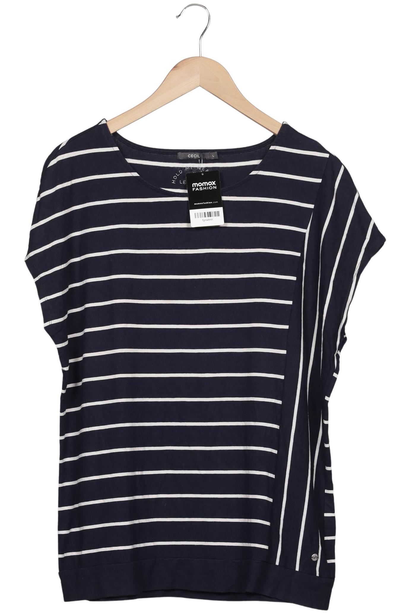 

Cecil Damen T-Shirt, marineblau, Gr. 42