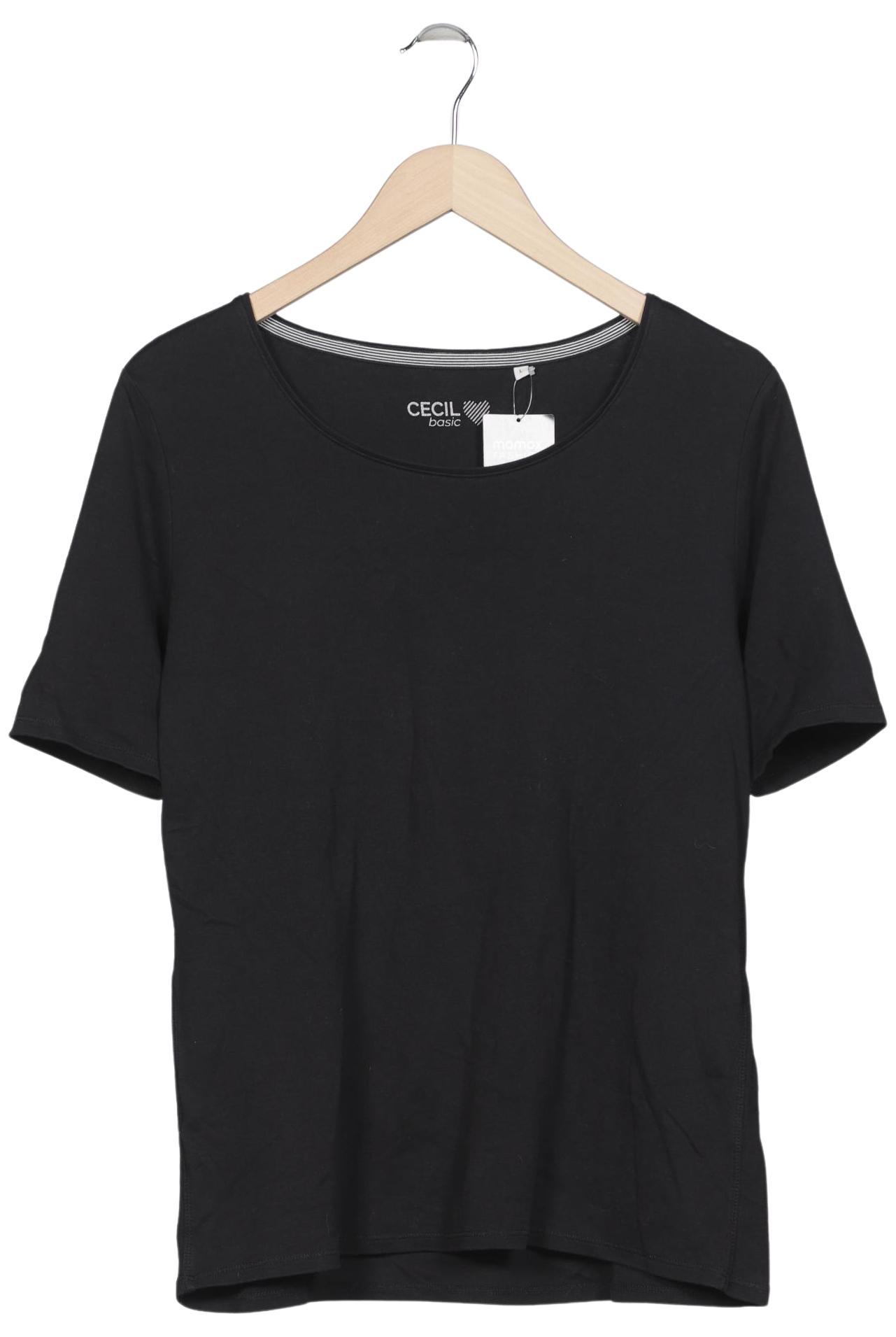 

Cecil Damen T-Shirt, schwarz, Gr. 42
