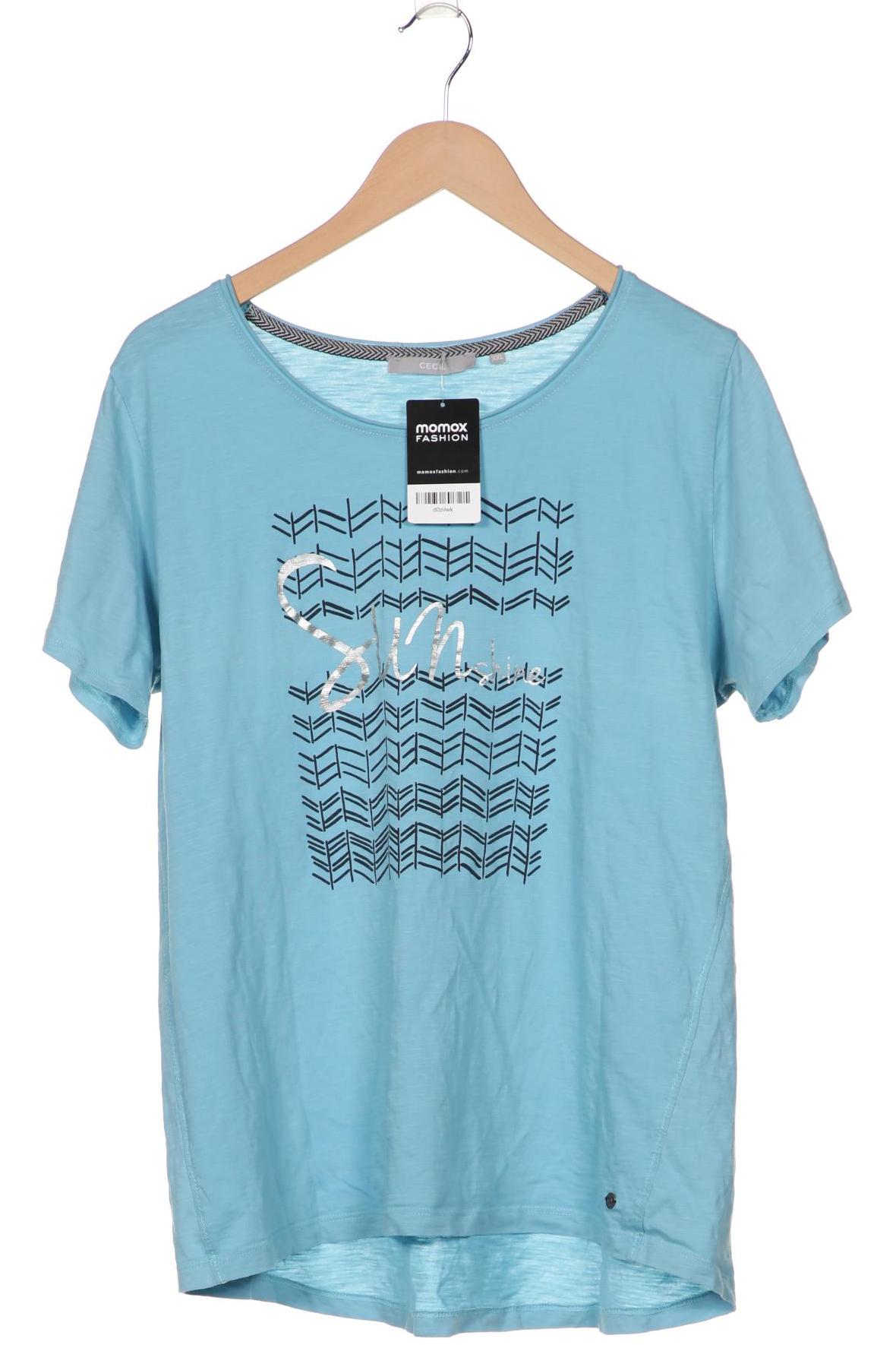 

CECIL Damen T-Shirt, hellblau