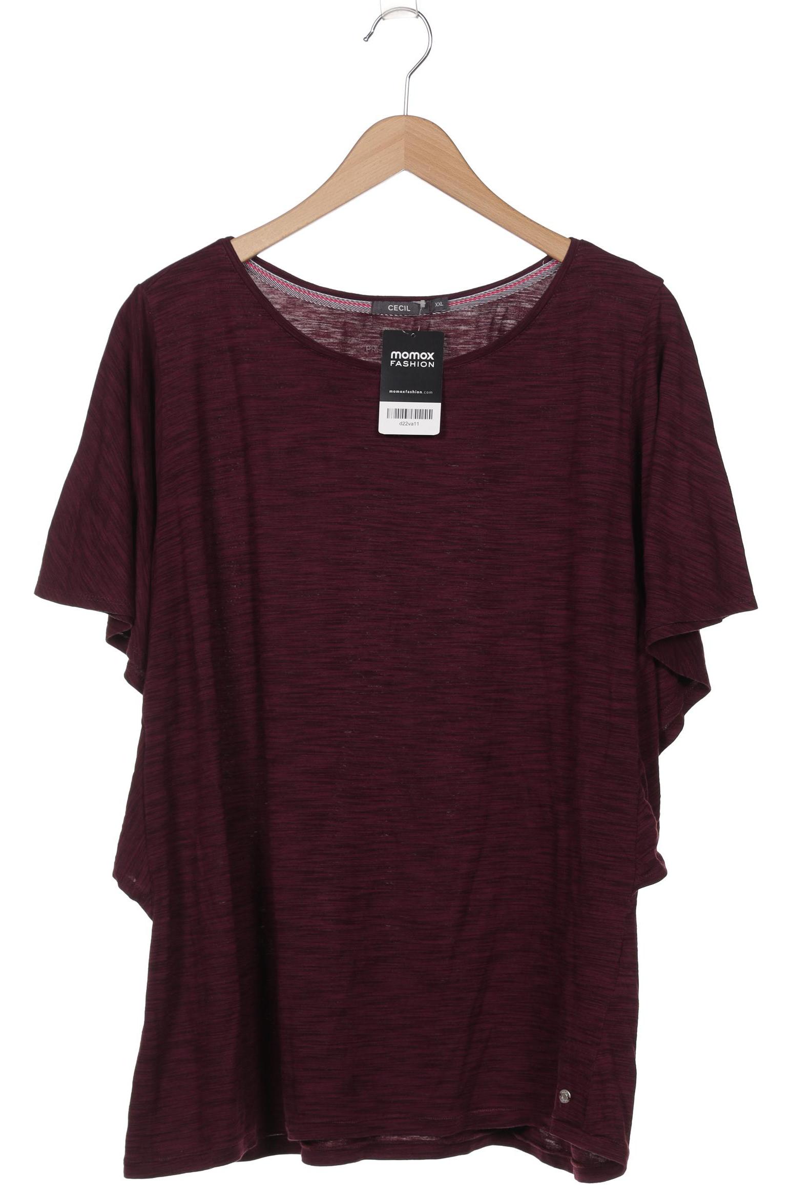 

Cecil Damen T-Shirt, bordeaux, Gr. 46