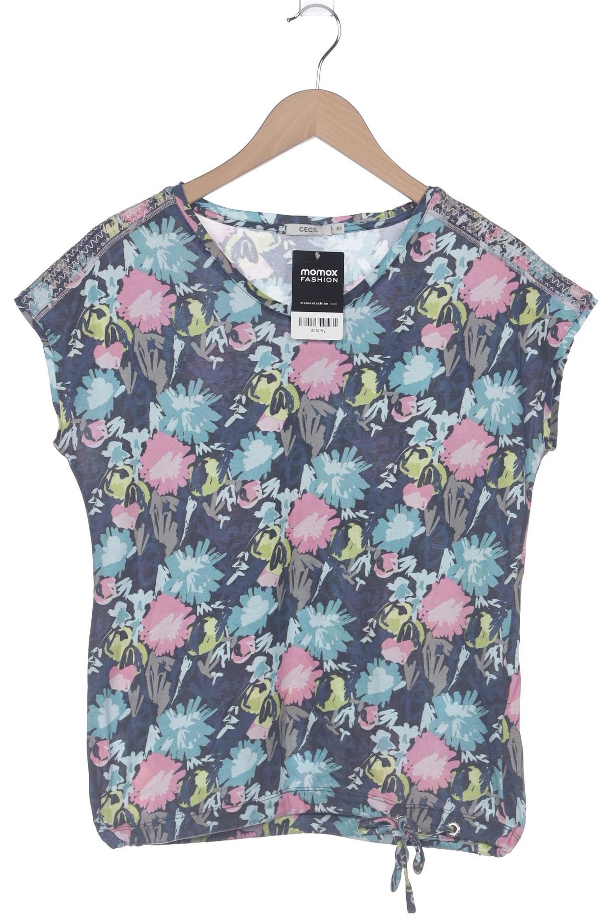 

Cecil Damen T-Shirt, blau, Gr. 34
