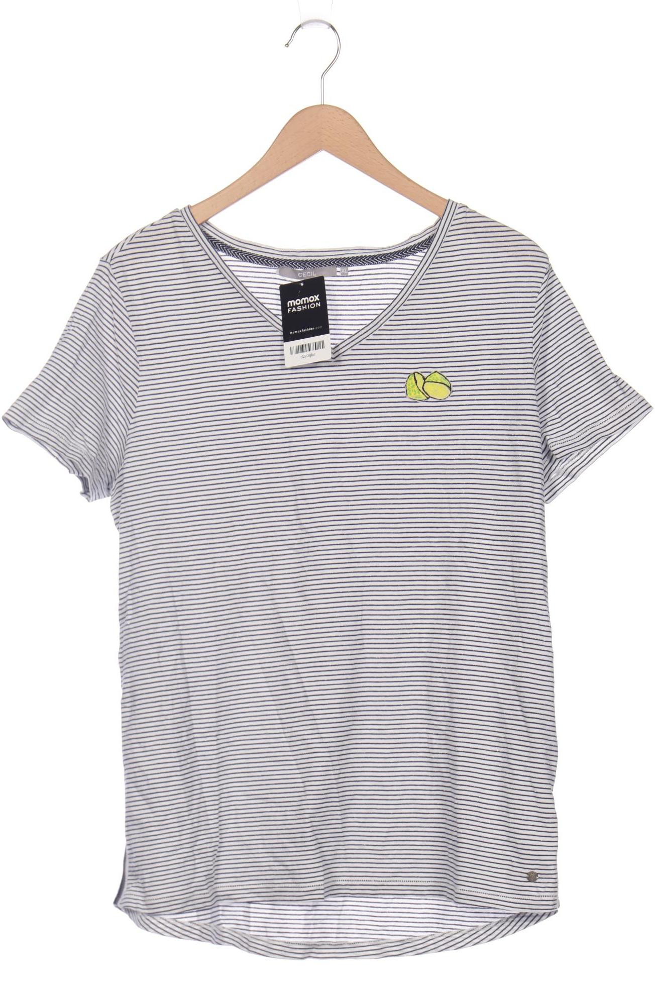 

Cecil Damen T-Shirt, weiß, Gr. 44