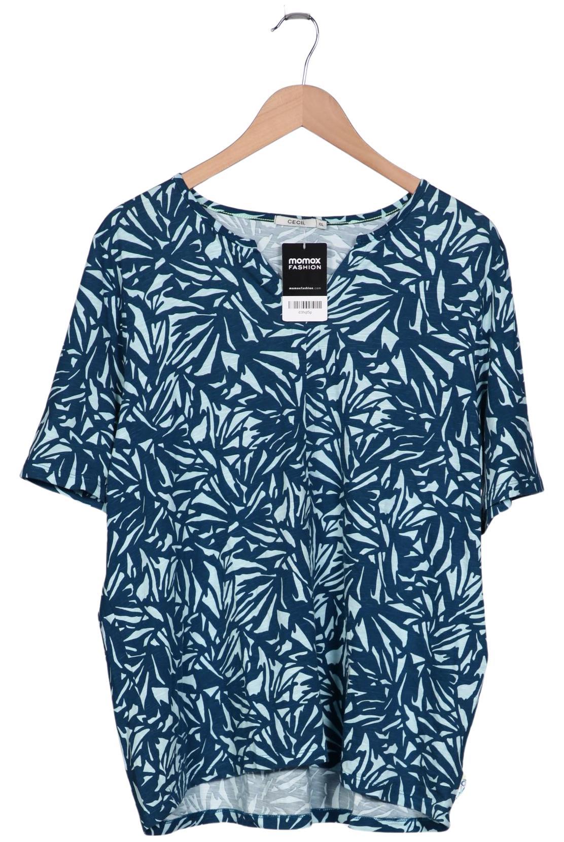 

Cecil Damen T-Shirt, blau, Gr. 46