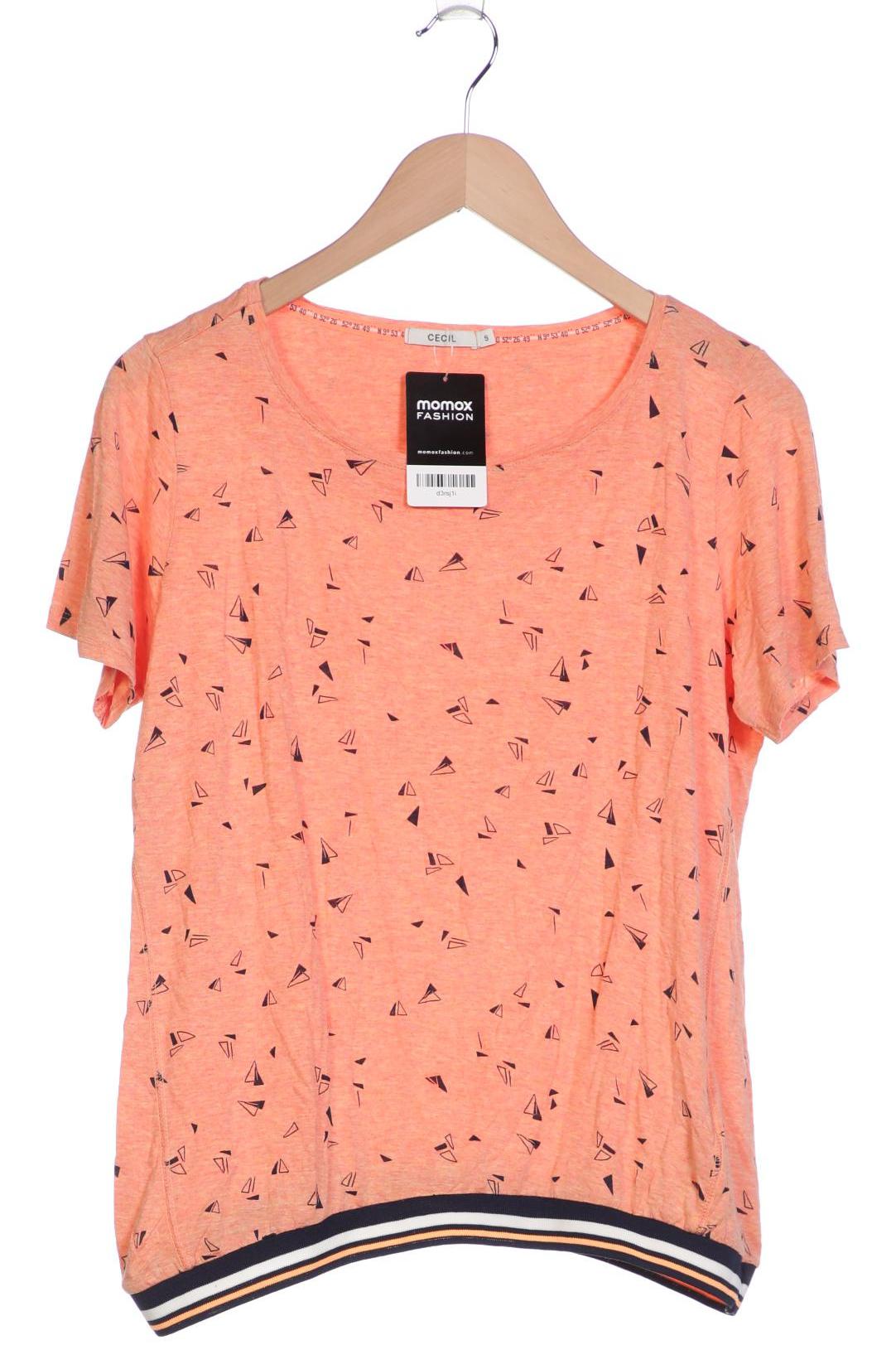 

Cecil Damen T-Shirt, orange, Gr. 36