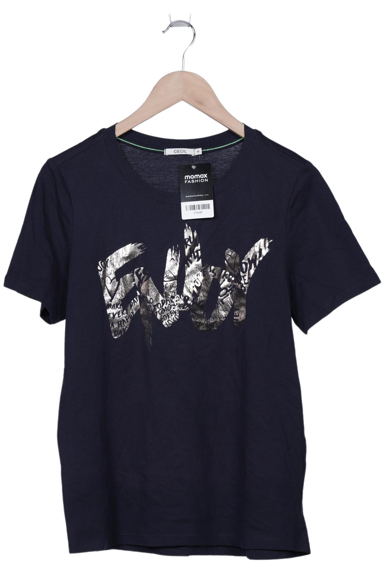 

Cecil Damen T-Shirt, marineblau, Gr. 38