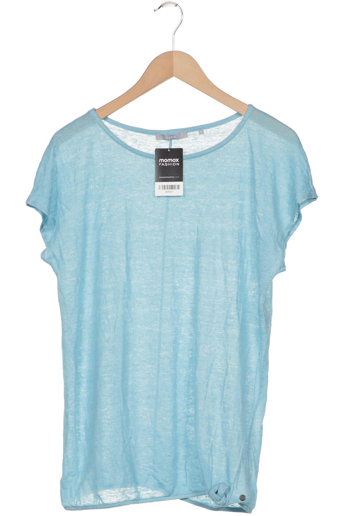 

CECIL Damen T-Shirt, hellblau