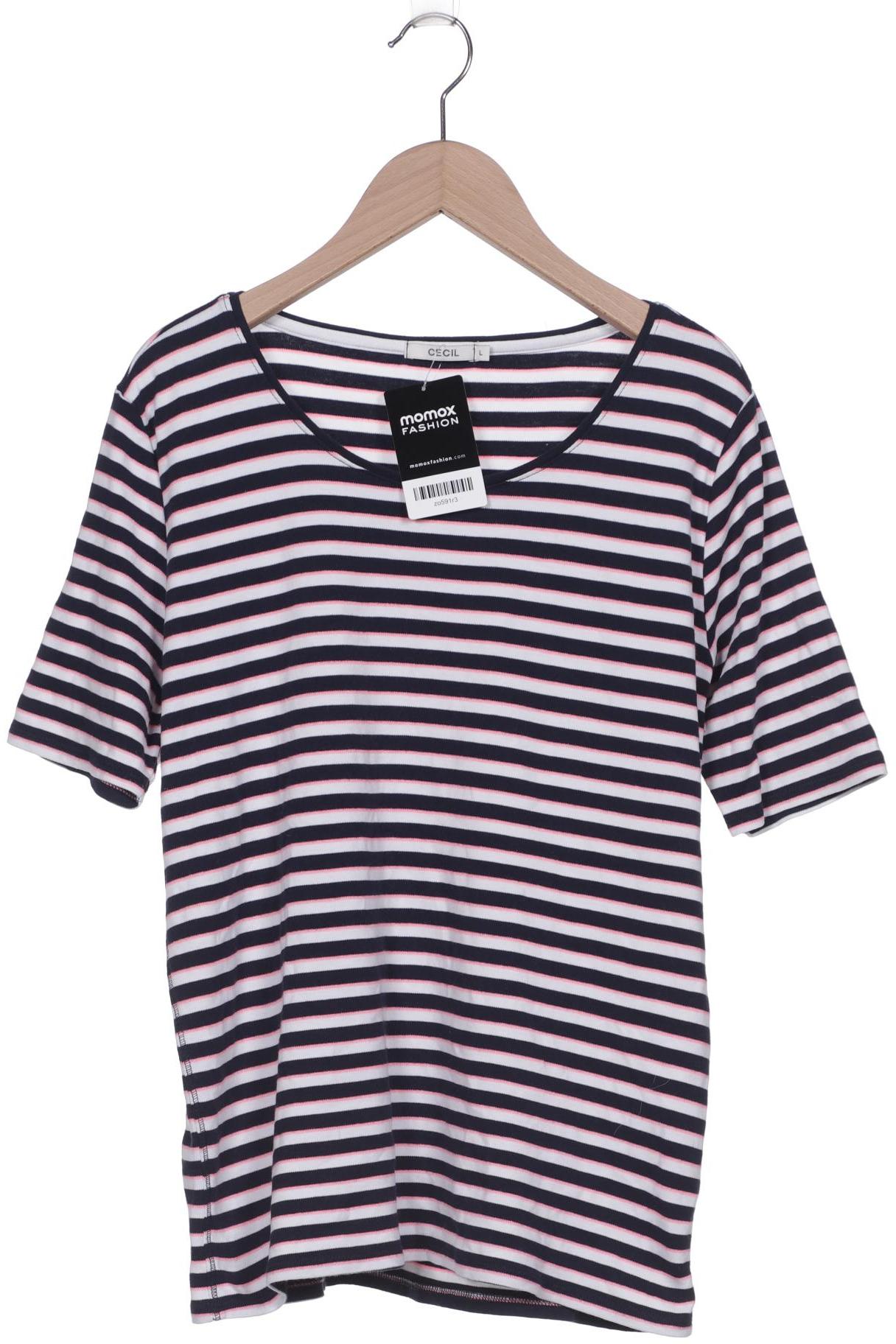 

CECIL Damen T-Shirt, marineblau