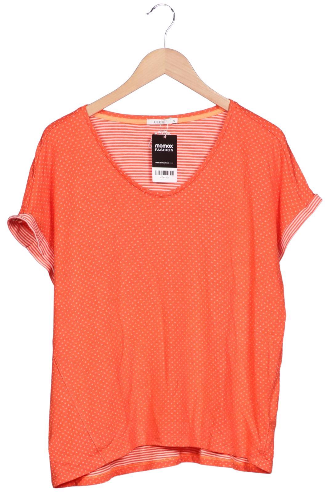 

Cecil Damen T-Shirt, orange, Gr. 44