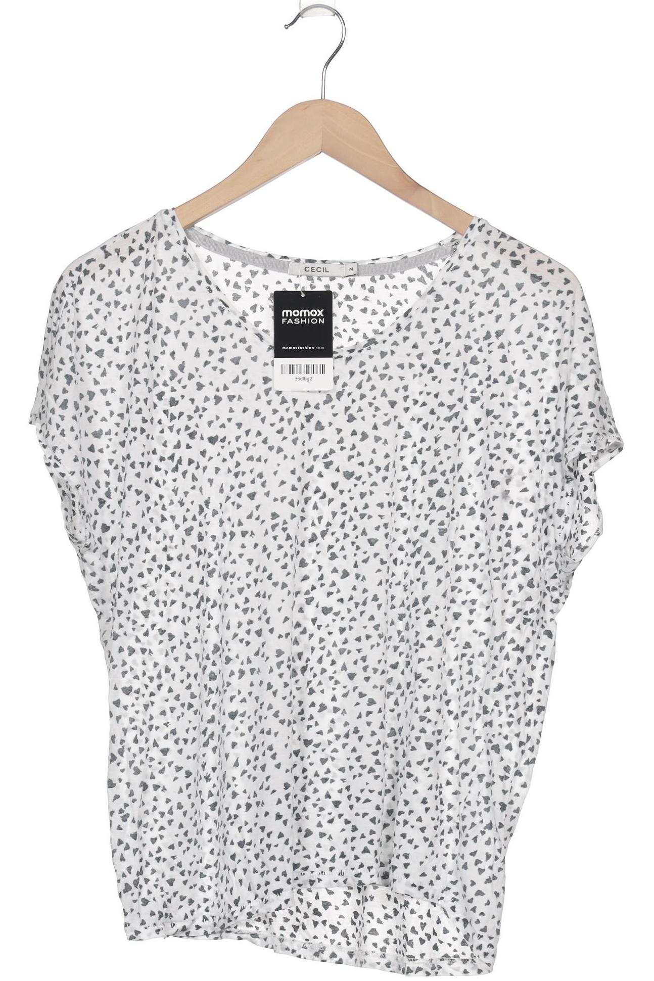 

Cecil Damen T-Shirt, weiß, Gr. 38