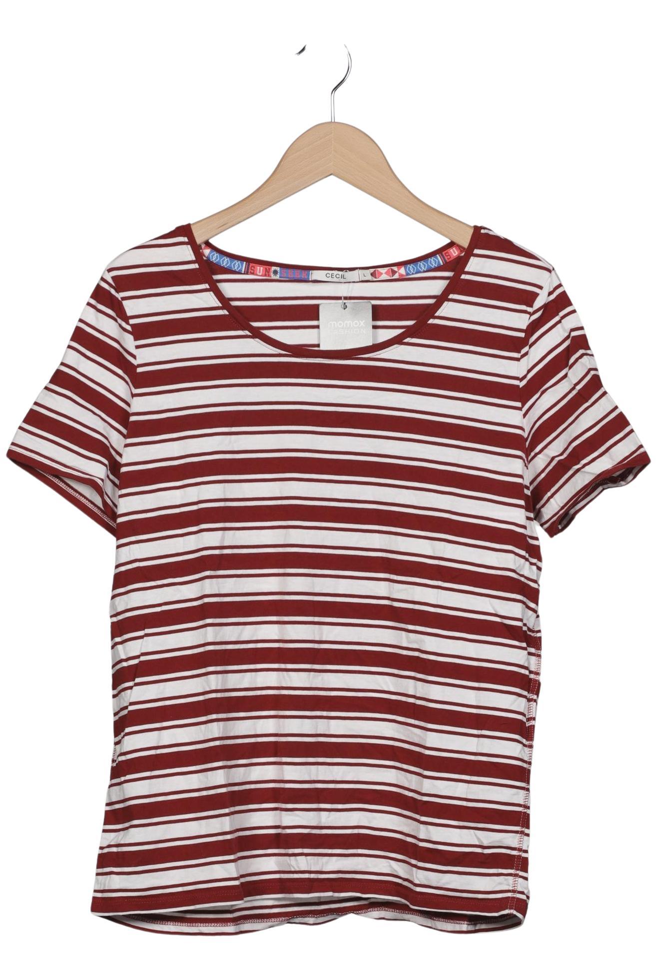 

Cecil Damen T-Shirt, mehrfarbig, Gr. 42