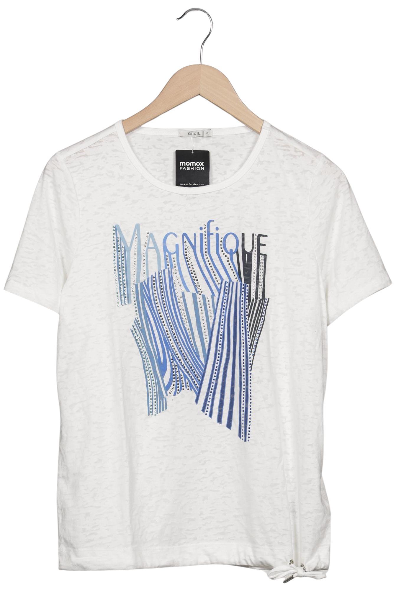 

Cecil Damen T-Shirt, weiß, Gr. 36