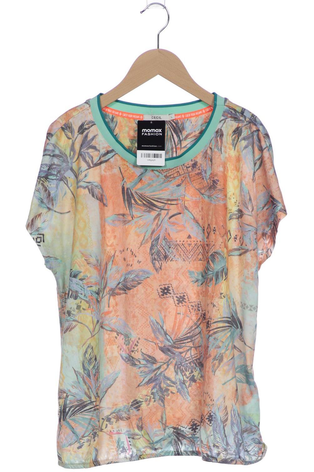 

Cecil Damen T-Shirt, mehrfarbig, Gr. 42