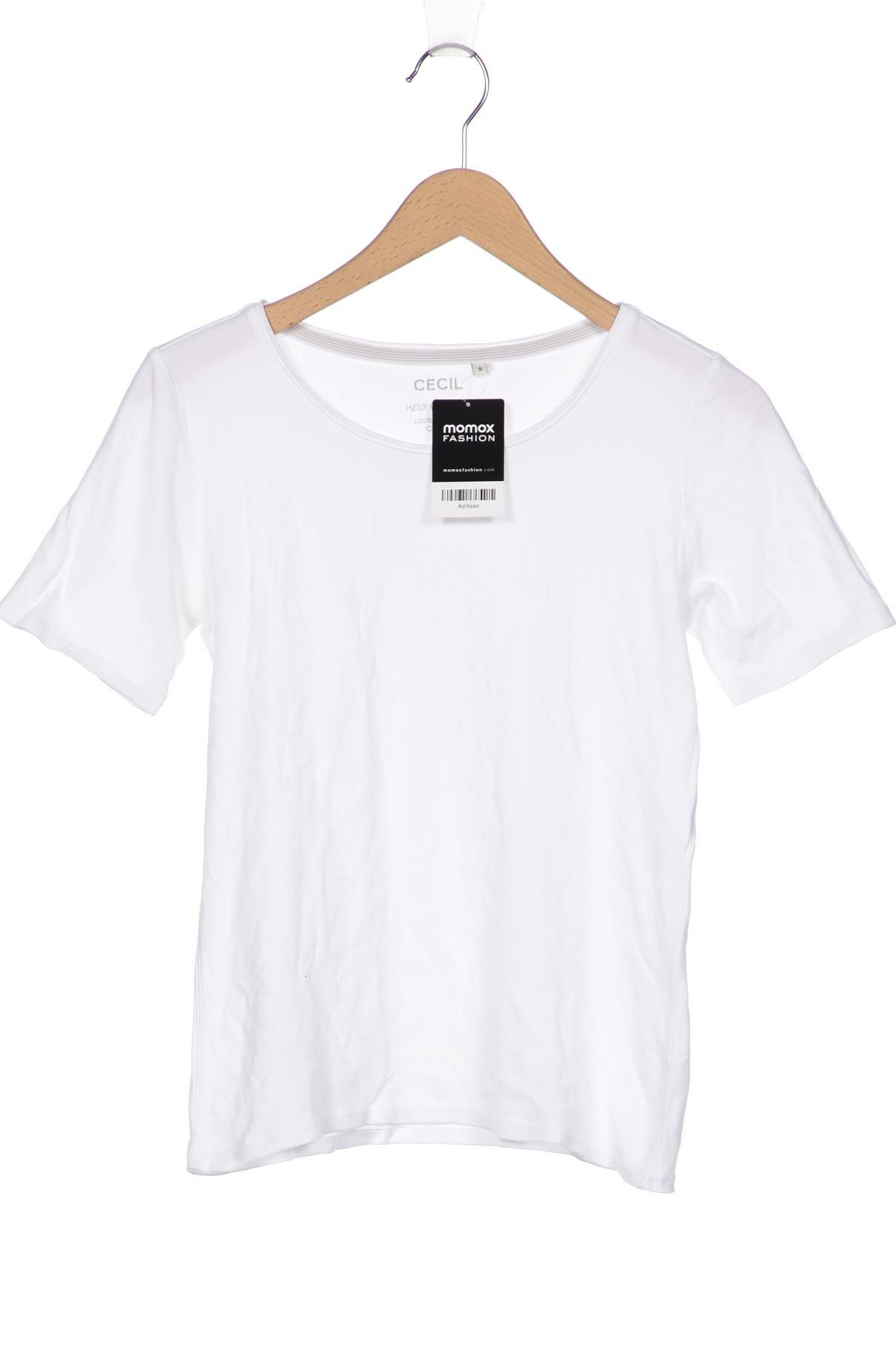 

CECIL Damen T-Shirt, weiß