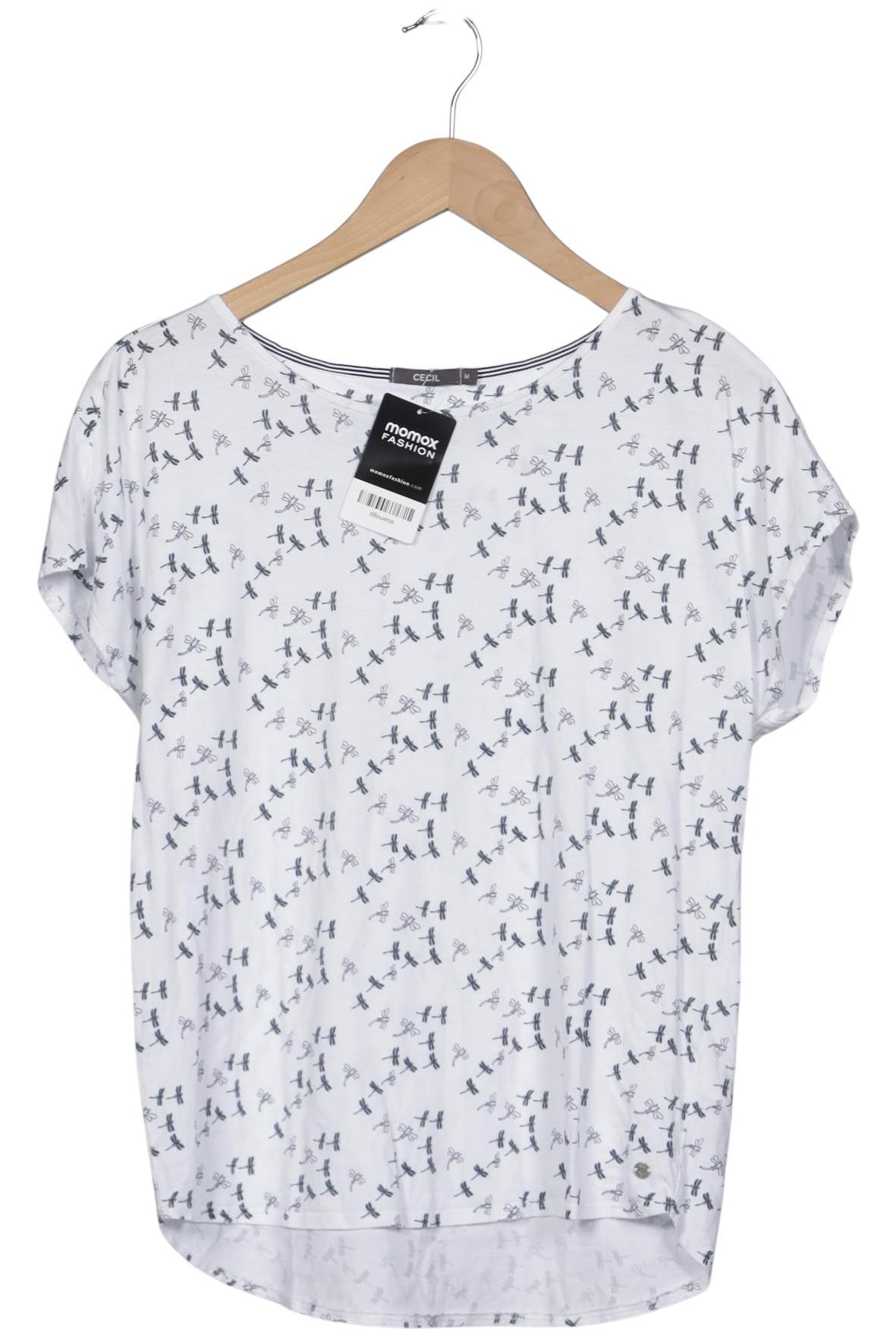 

Cecil Damen T-Shirt, weiß, Gr. 38