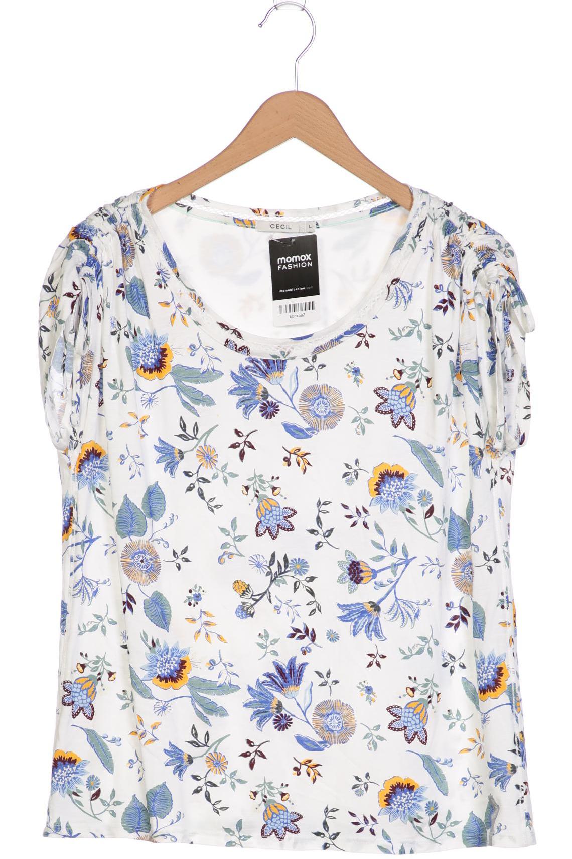 

Cecil Damen T-Shirt, blau, Gr. 42