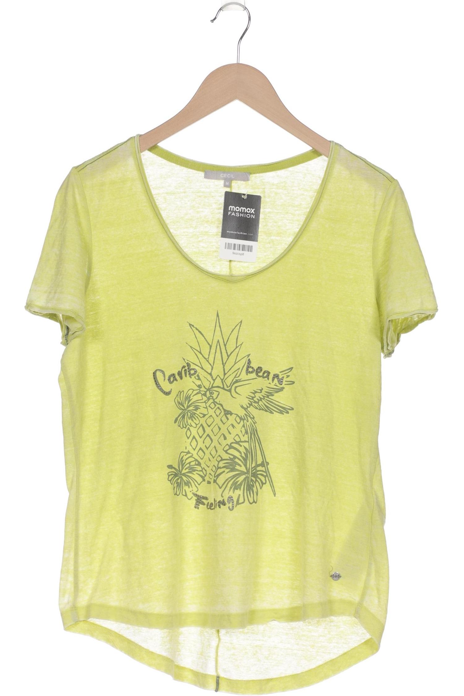 

Cecil Damen T-Shirt, gelb, Gr. 38