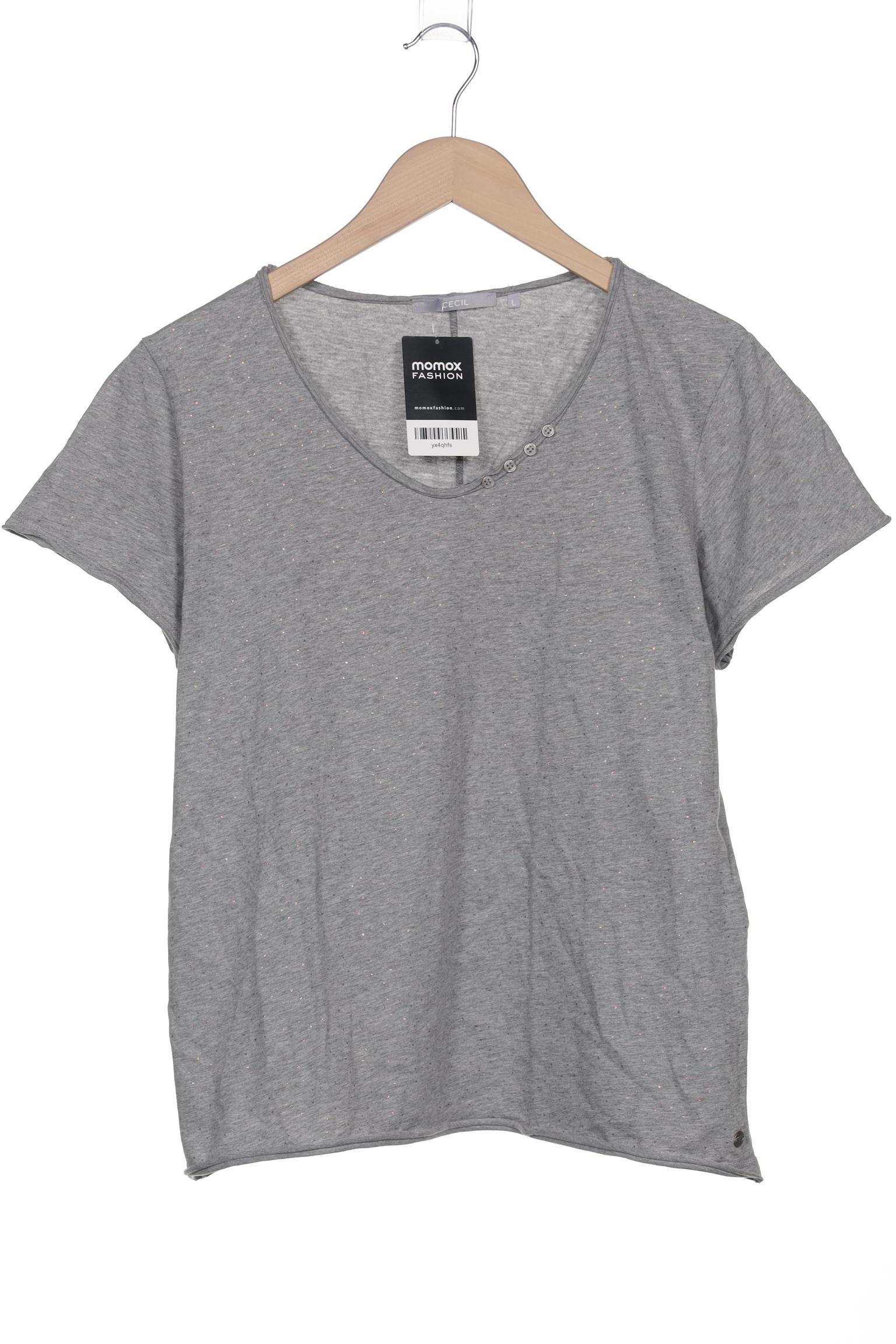 

Cecil Damen T-Shirt, grau, Gr. 42