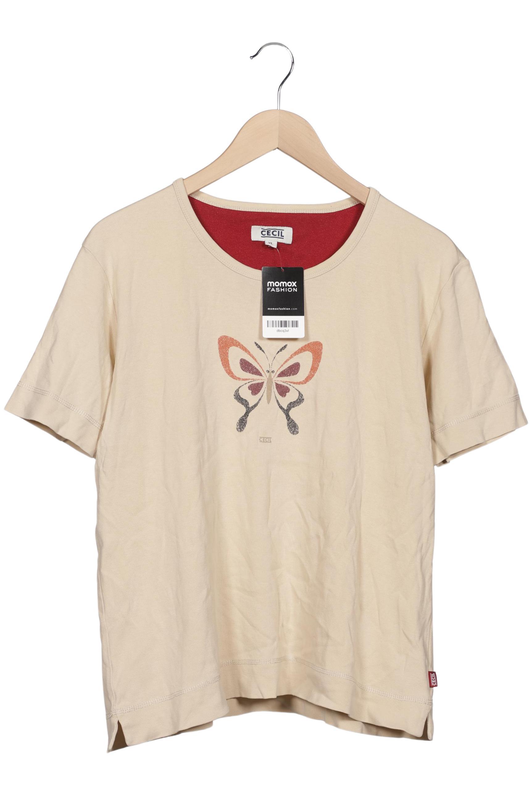 

Cecil Damen T-Shirt, beige, Gr. 44