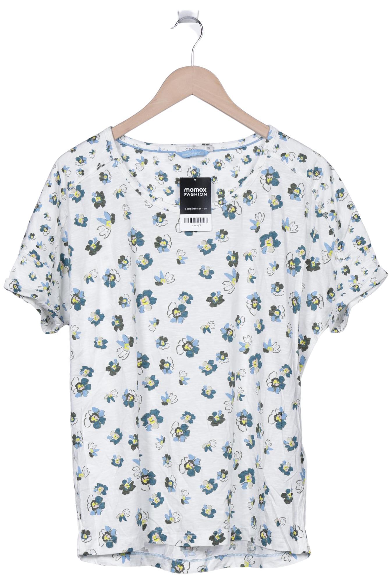 

Cecil Damen T-Shirt, weiß, Gr. 44