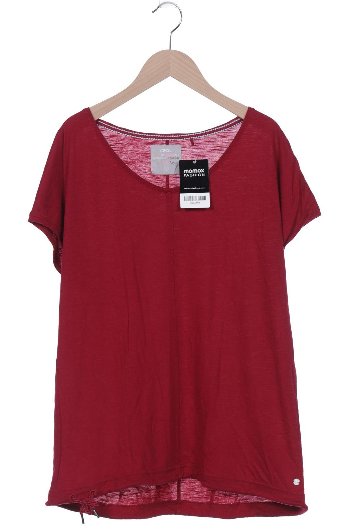 

Cecil Damen T-Shirt, rot, Gr. 42