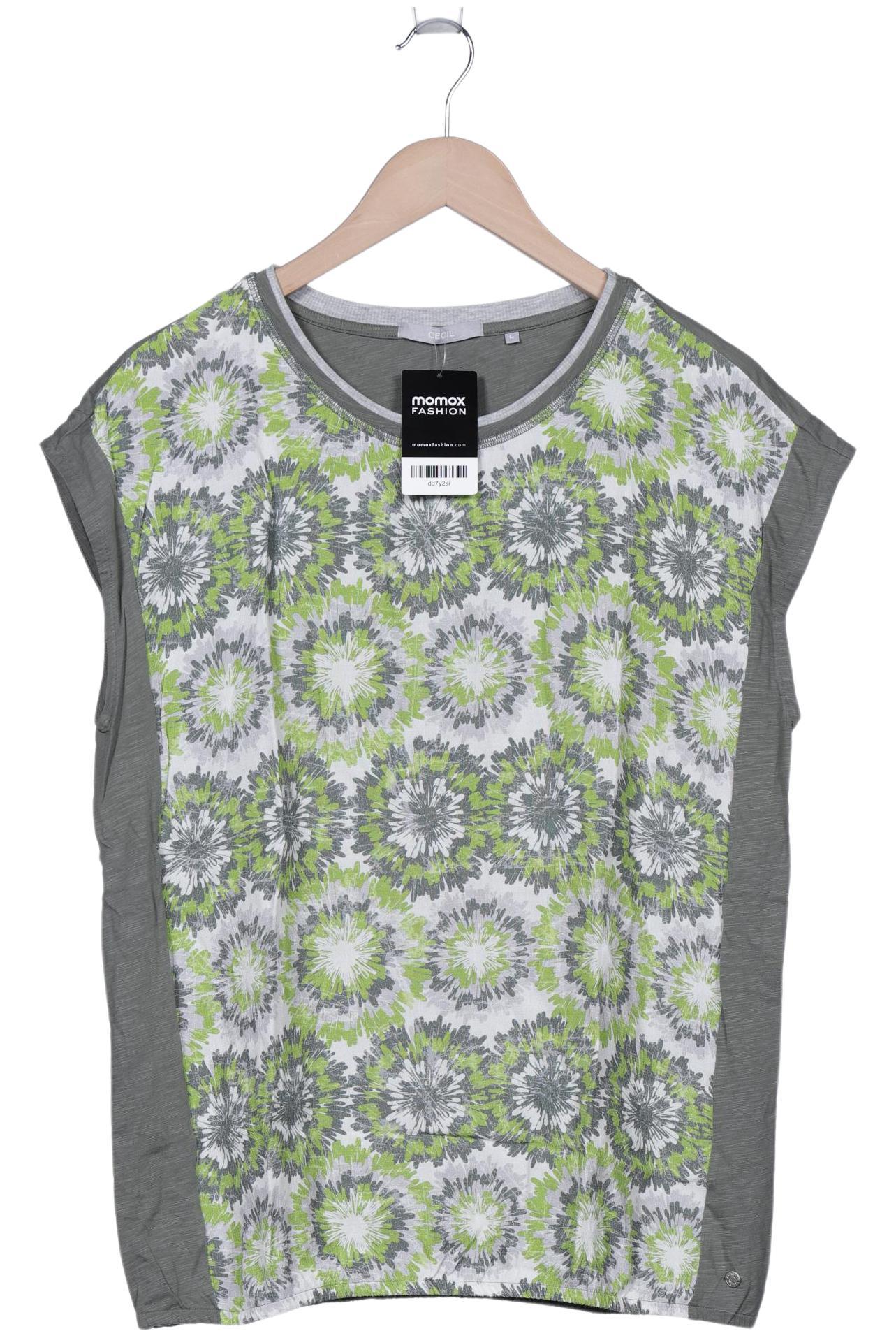 

Cecil Damen T-Shirt, grün, Gr. 42