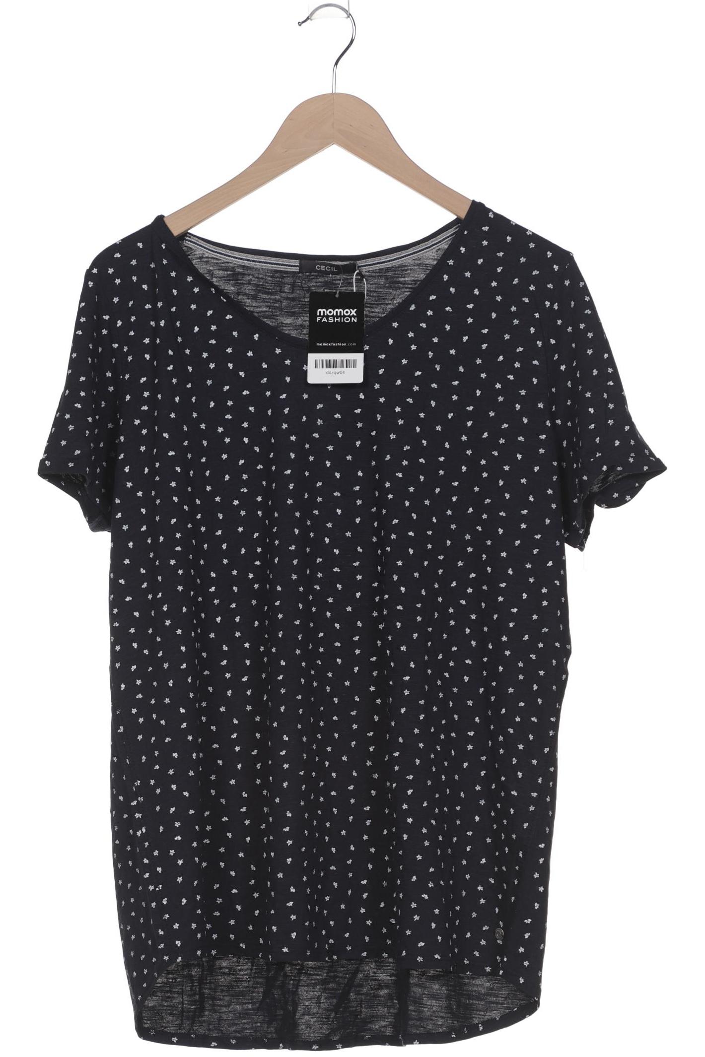 

Cecil Damen T-Shirt, marineblau, Gr. 46