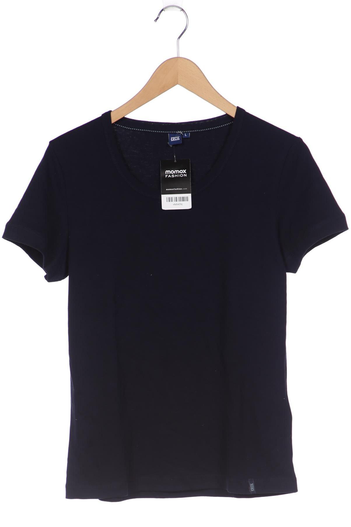 

Cecil Damen T-Shirt, marineblau, Gr. 42