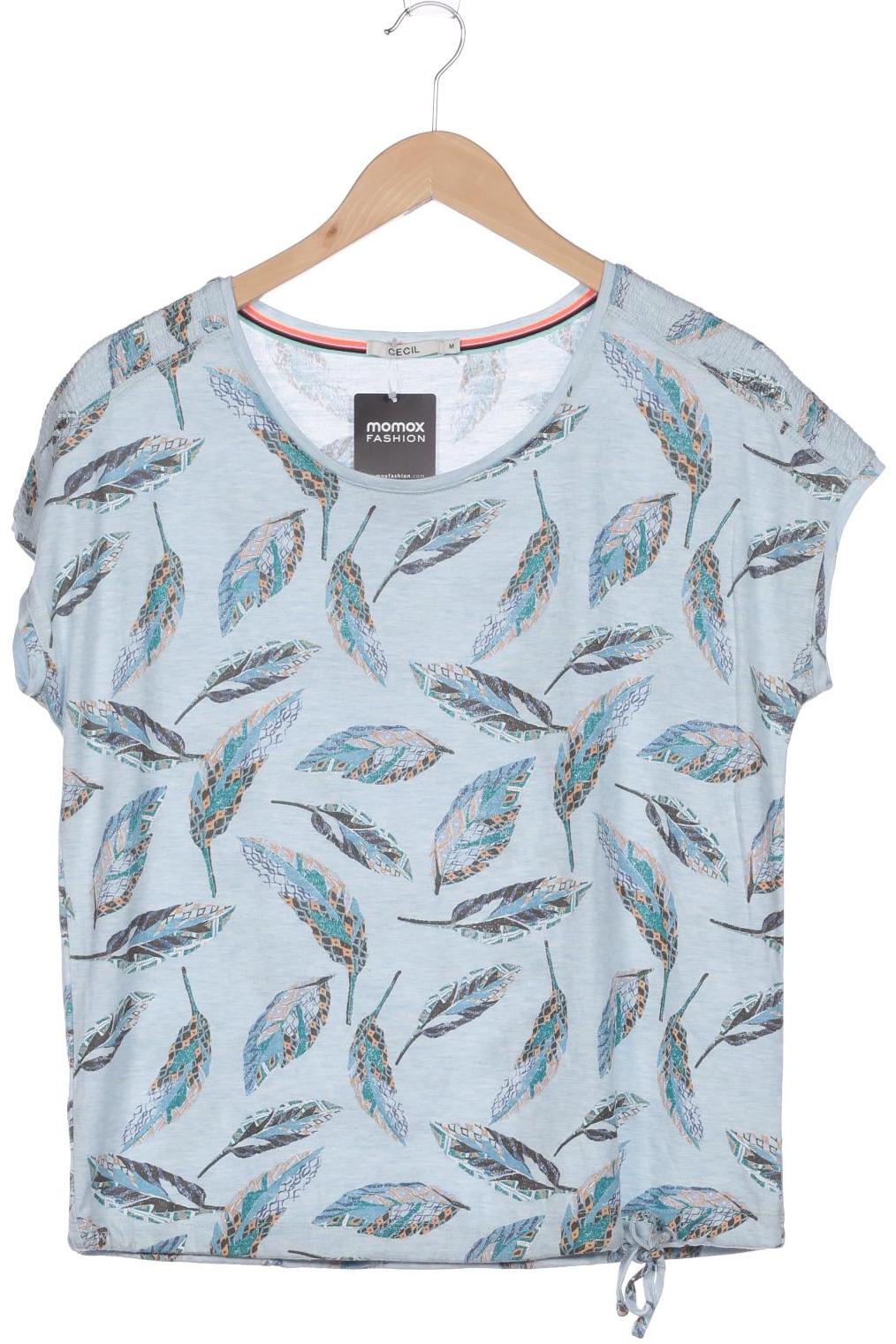 

Cecil Damen T-Shirt, blau, Gr. 38