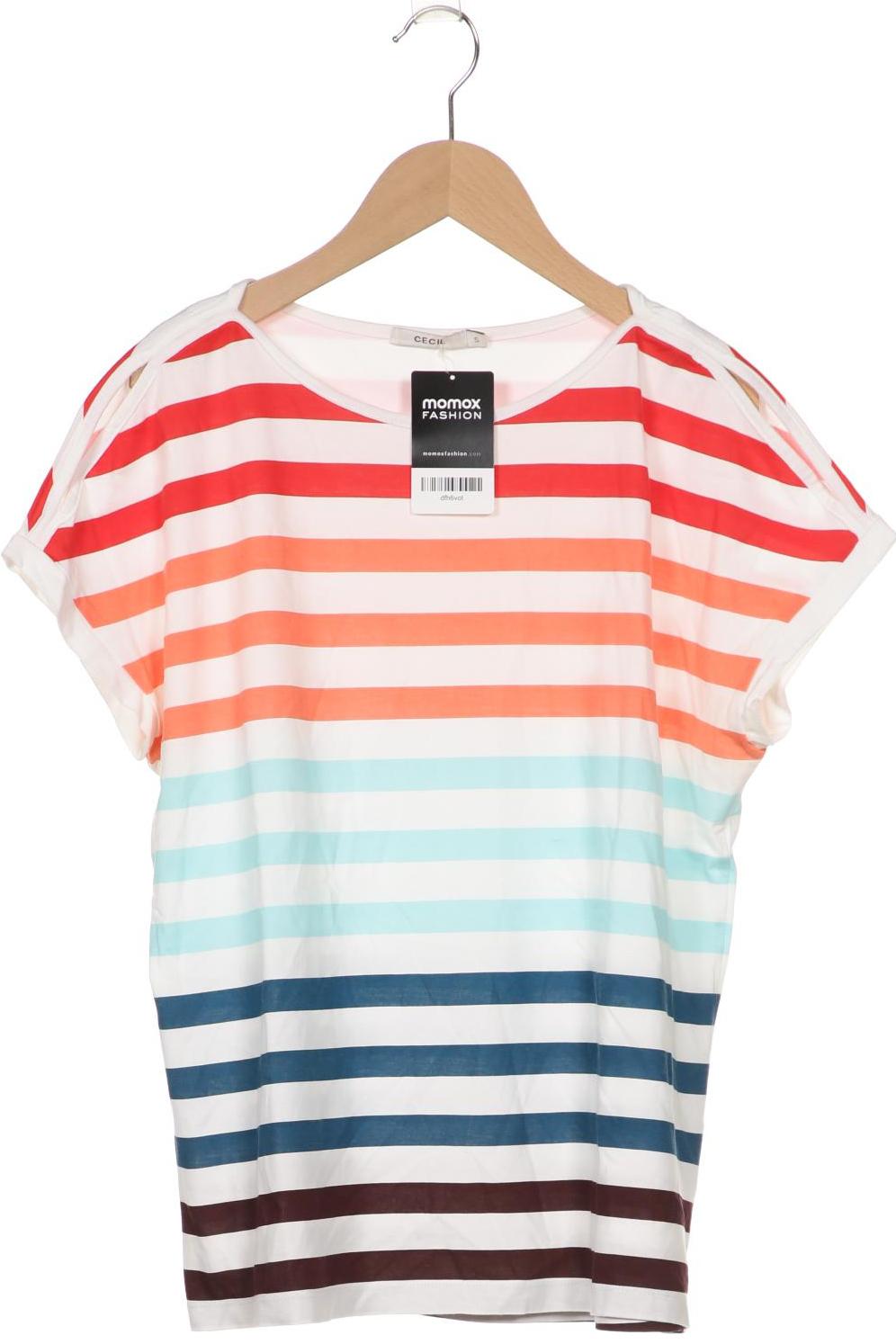 

CECIL Damen T-Shirt, weiß