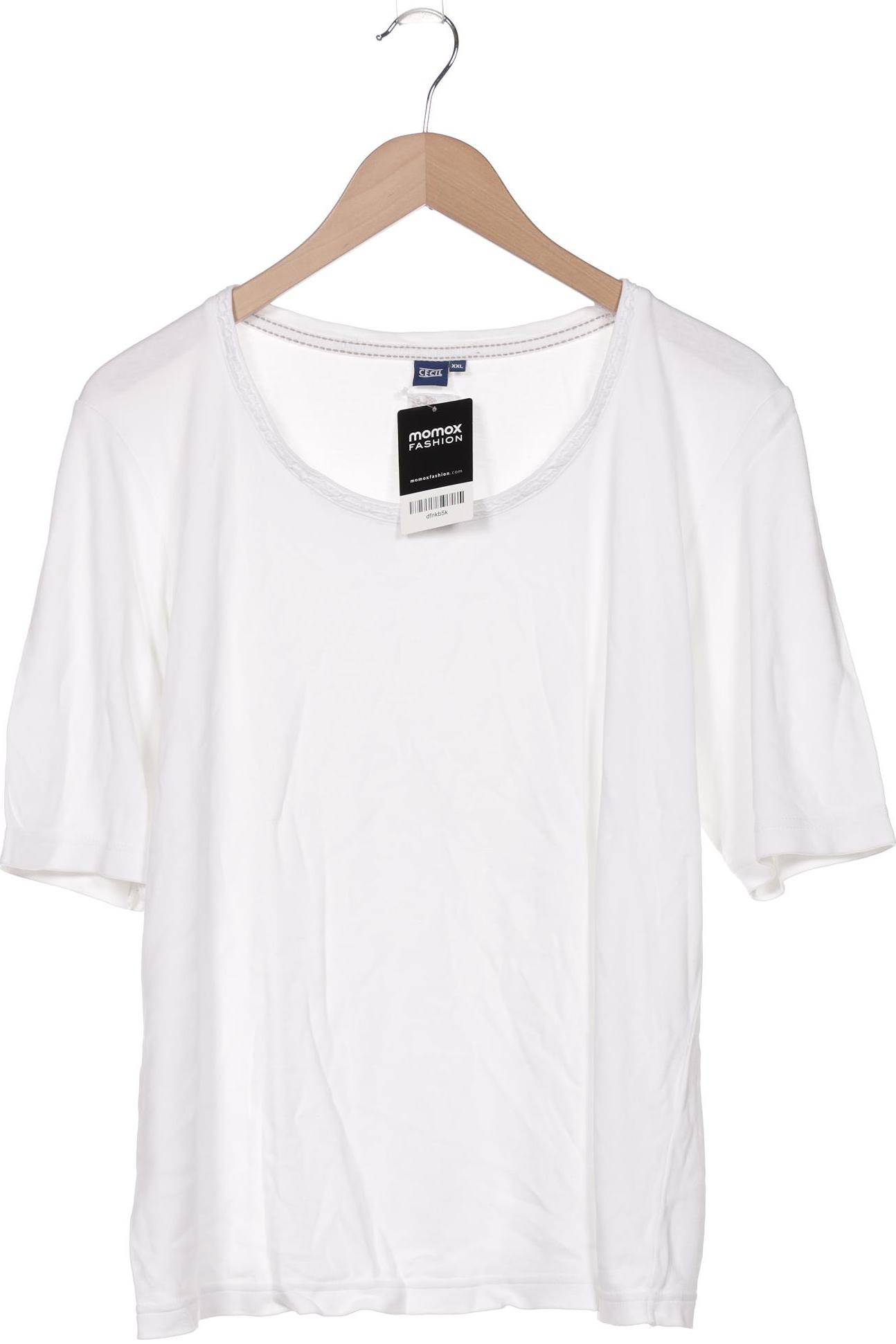 

Cecil Damen T-Shirt, weiß, Gr. 46