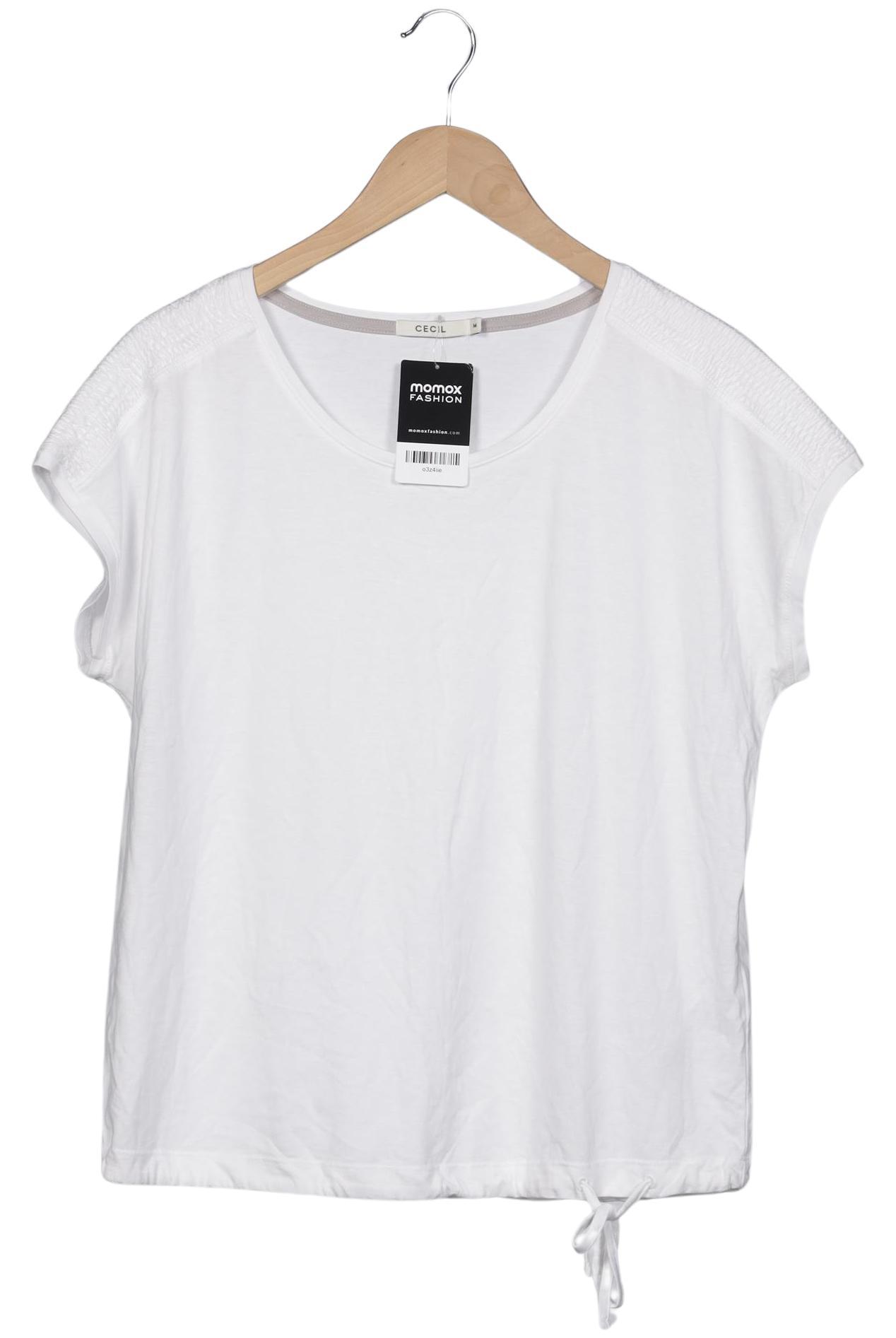 

Cecil Damen T-Shirt, weiß, Gr. 38