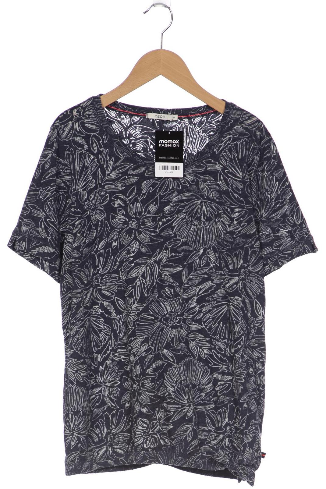 

CECIL Damen T-Shirt, marineblau