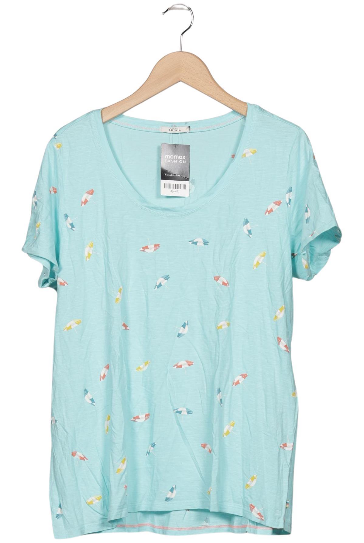 

Cecil Damen T-Shirt, hellblau, Gr. 44