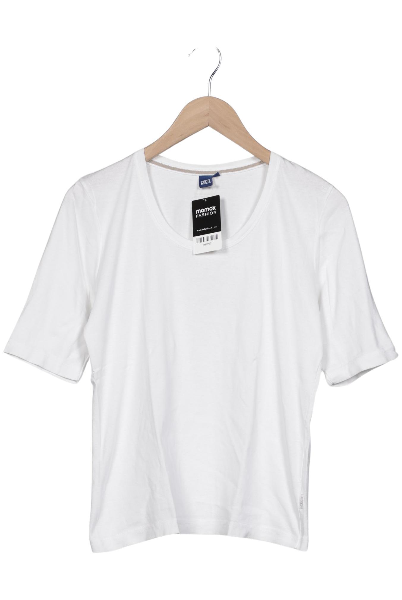 

Cecil Damen T-Shirt, weiß, Gr. 38