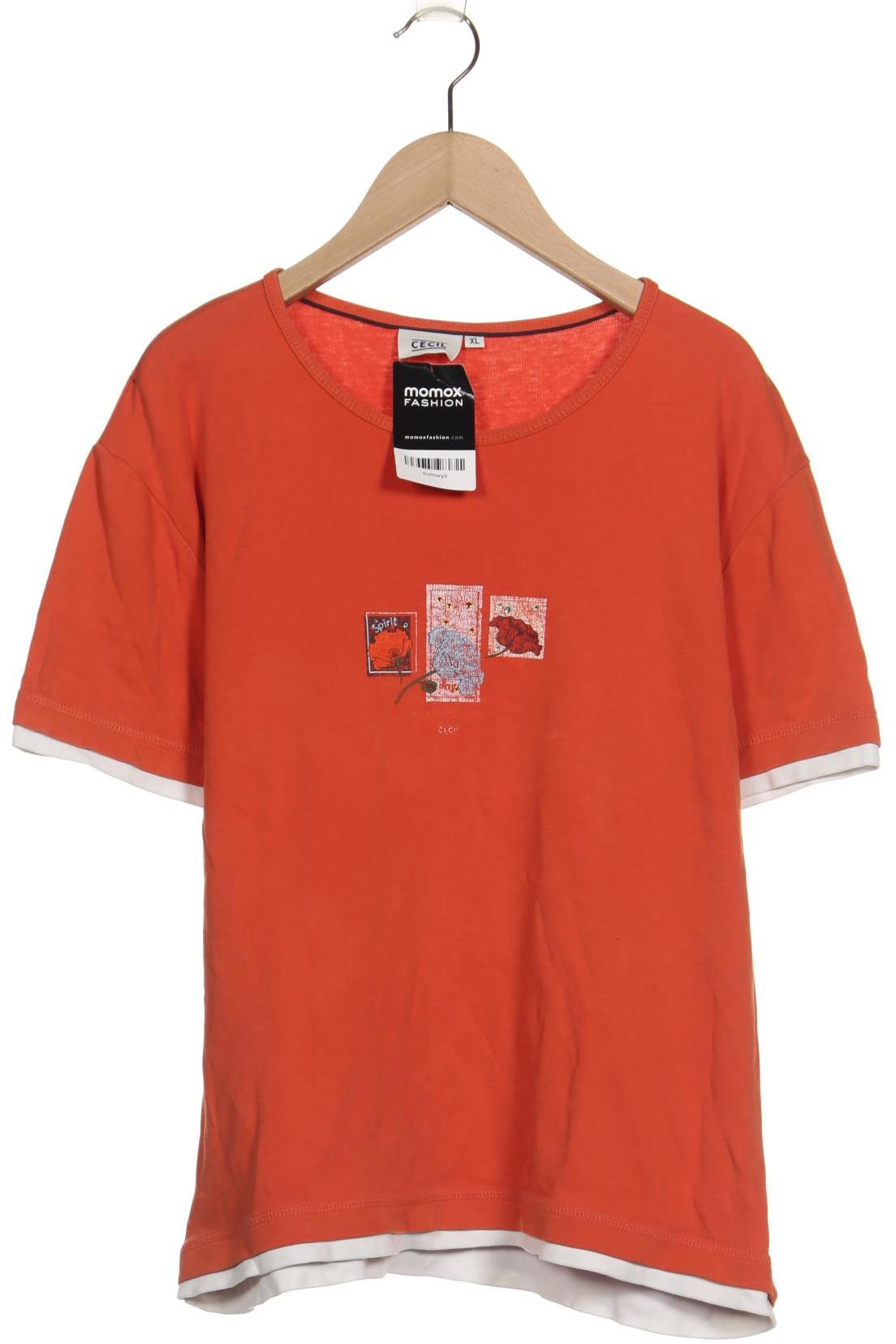 

Cecil Damen T-Shirt, orange, Gr. 44