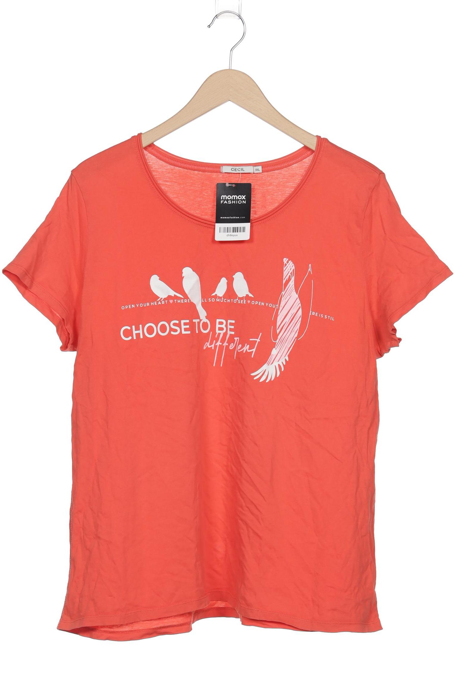 

Cecil Damen T-Shirt, rot, Gr. 38