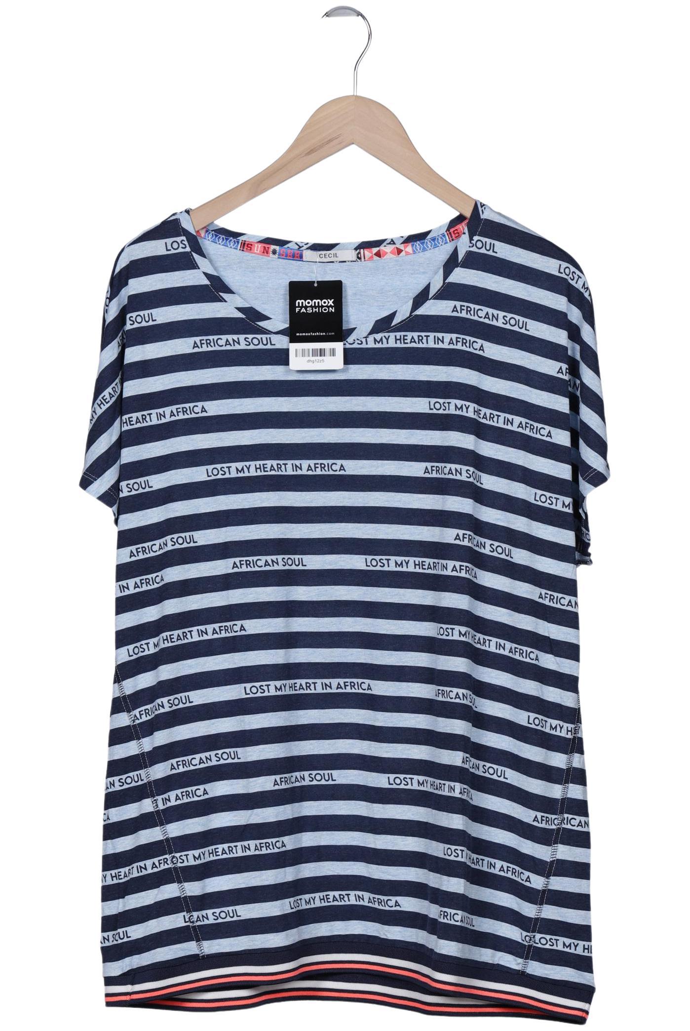 

Cecil Damen T-Shirt, marineblau, Gr. 42