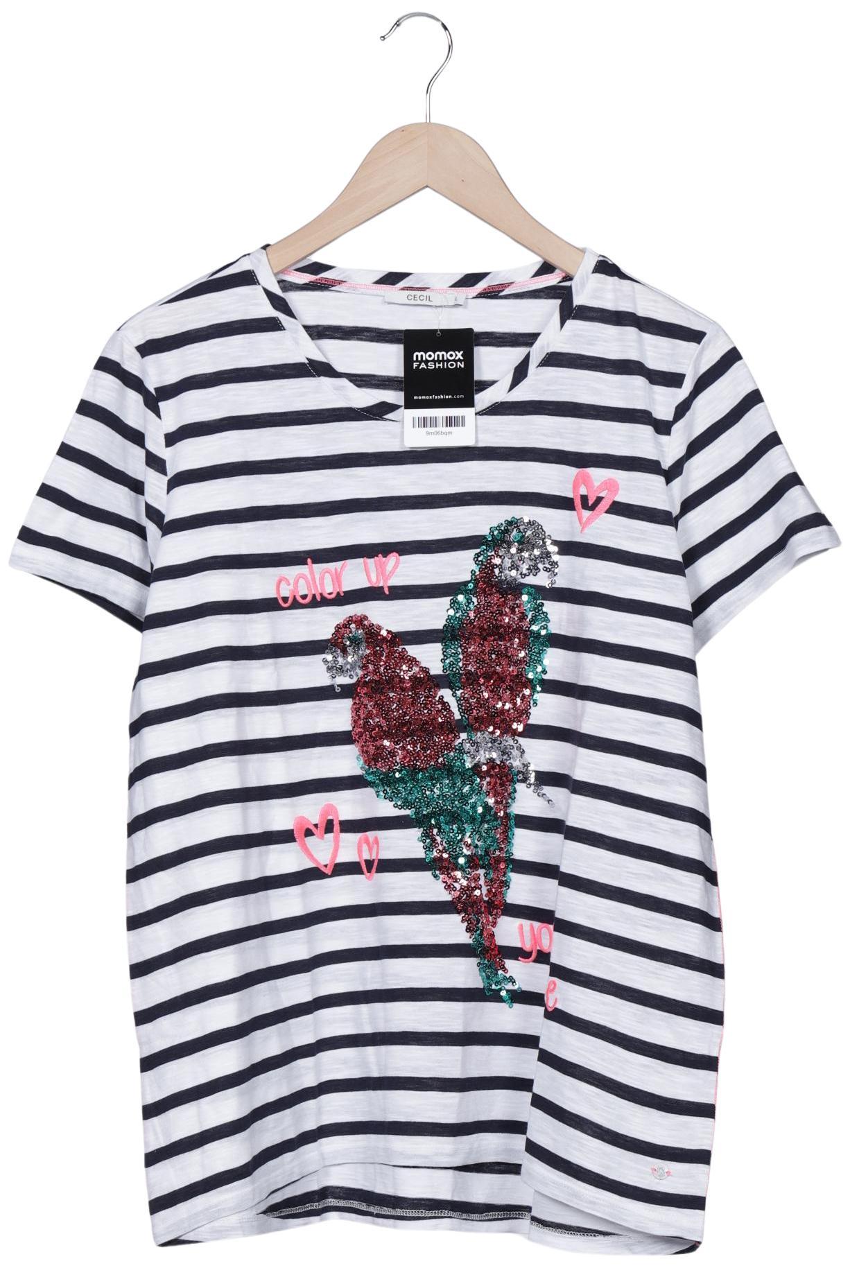 

Cecil Damen T-Shirt, marineblau, Gr. 42