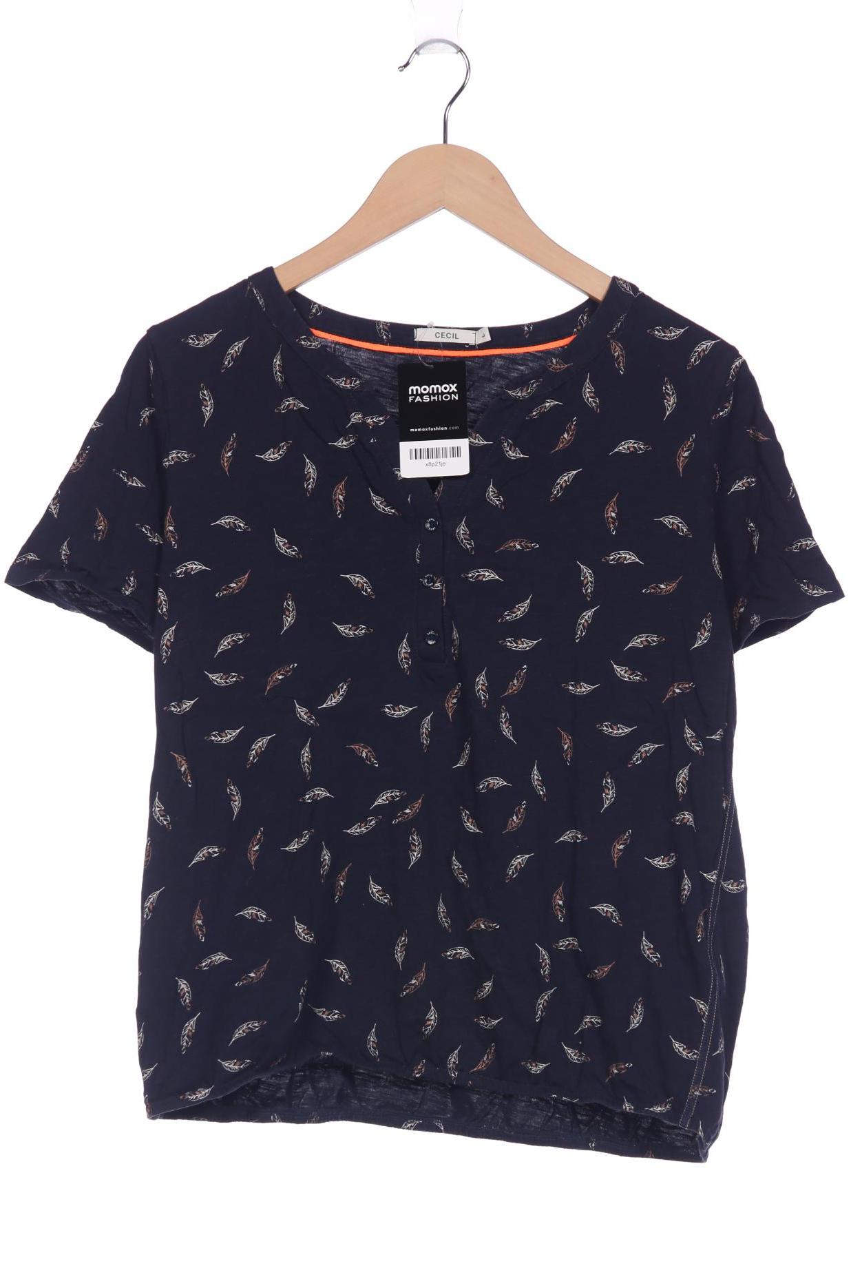 

Cecil Damen T-Shirt, marineblau, Gr. 42