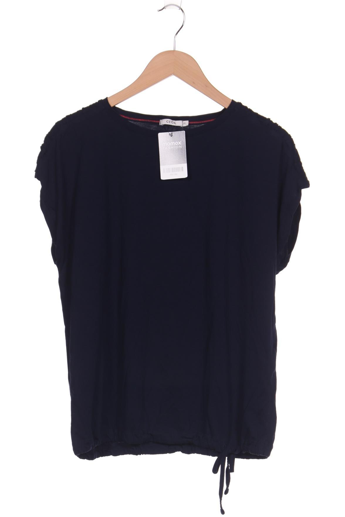 

CECIL Damen T-Shirt, marineblau
