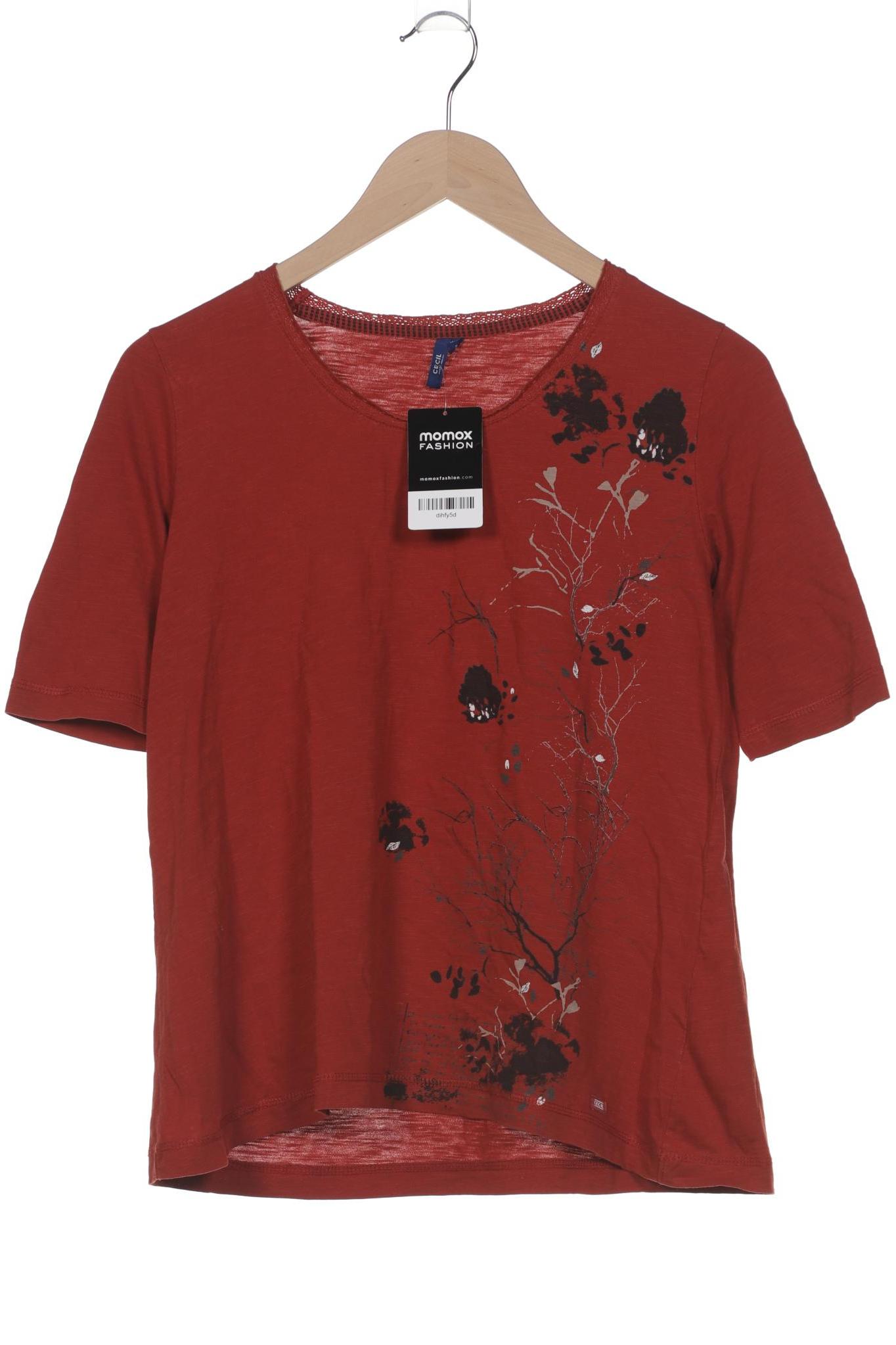 

Cecil Damen T-Shirt, rot, Gr. 36