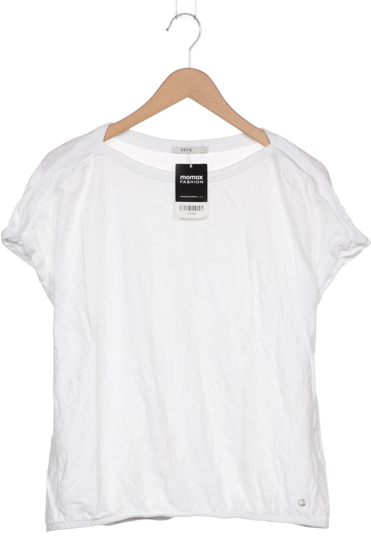 

CECIL Damen T-Shirt, weiß